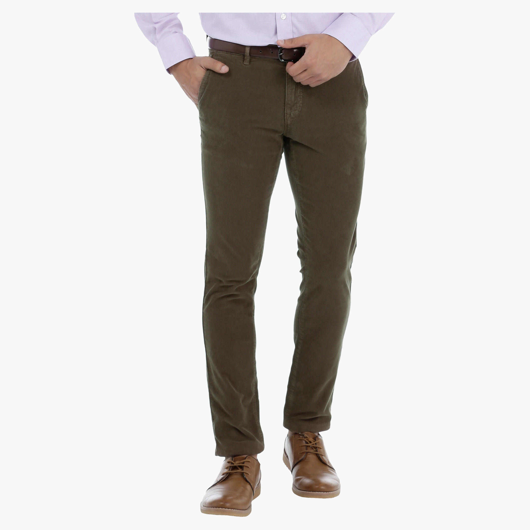 Full Length Trousers in Slim Fit-men-clothing-bottoms-trousersandchinos-trousers-image-1