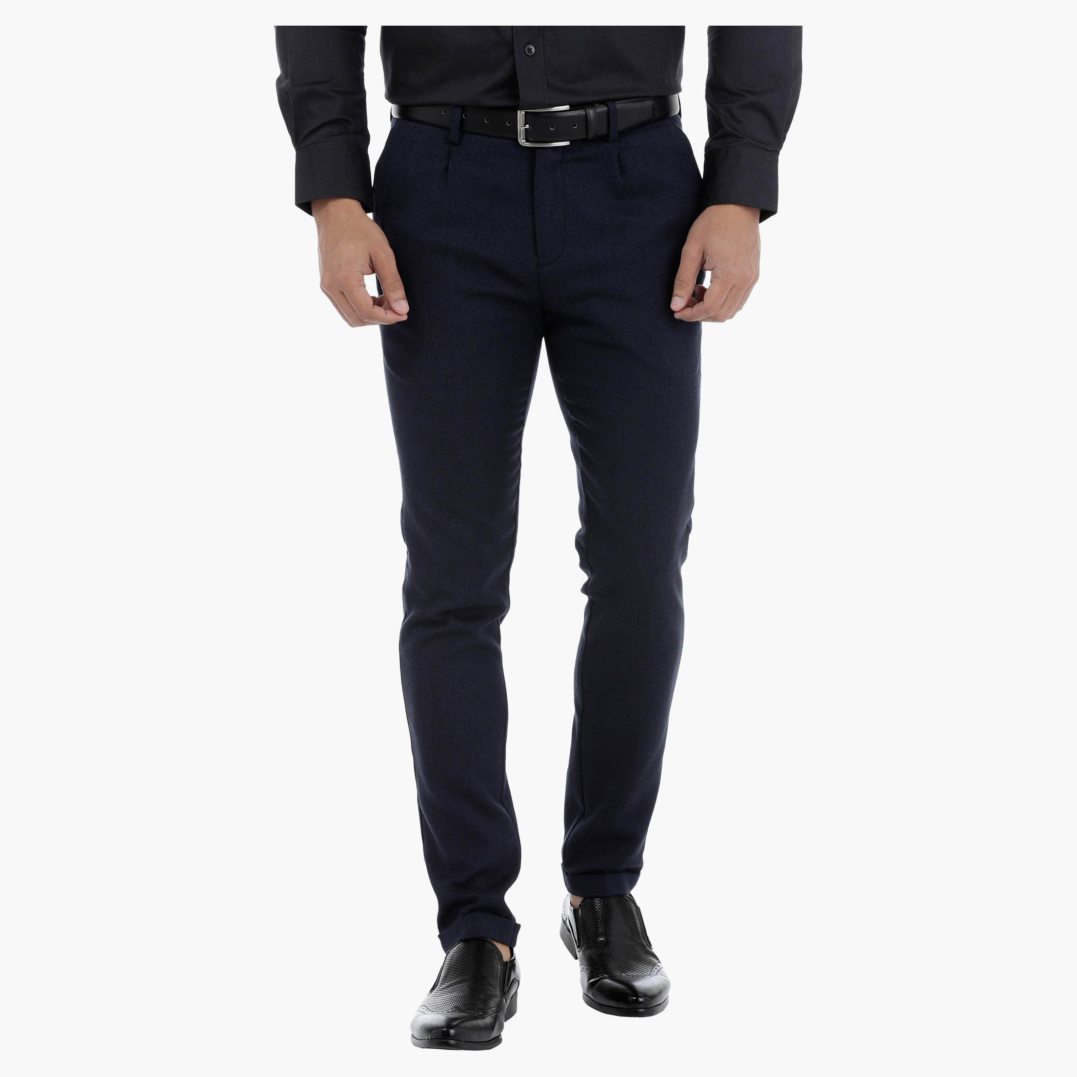 Full Length Trousers in Slim Fit-men-clothing-bottoms-trousersandchinos-trousers-image-1