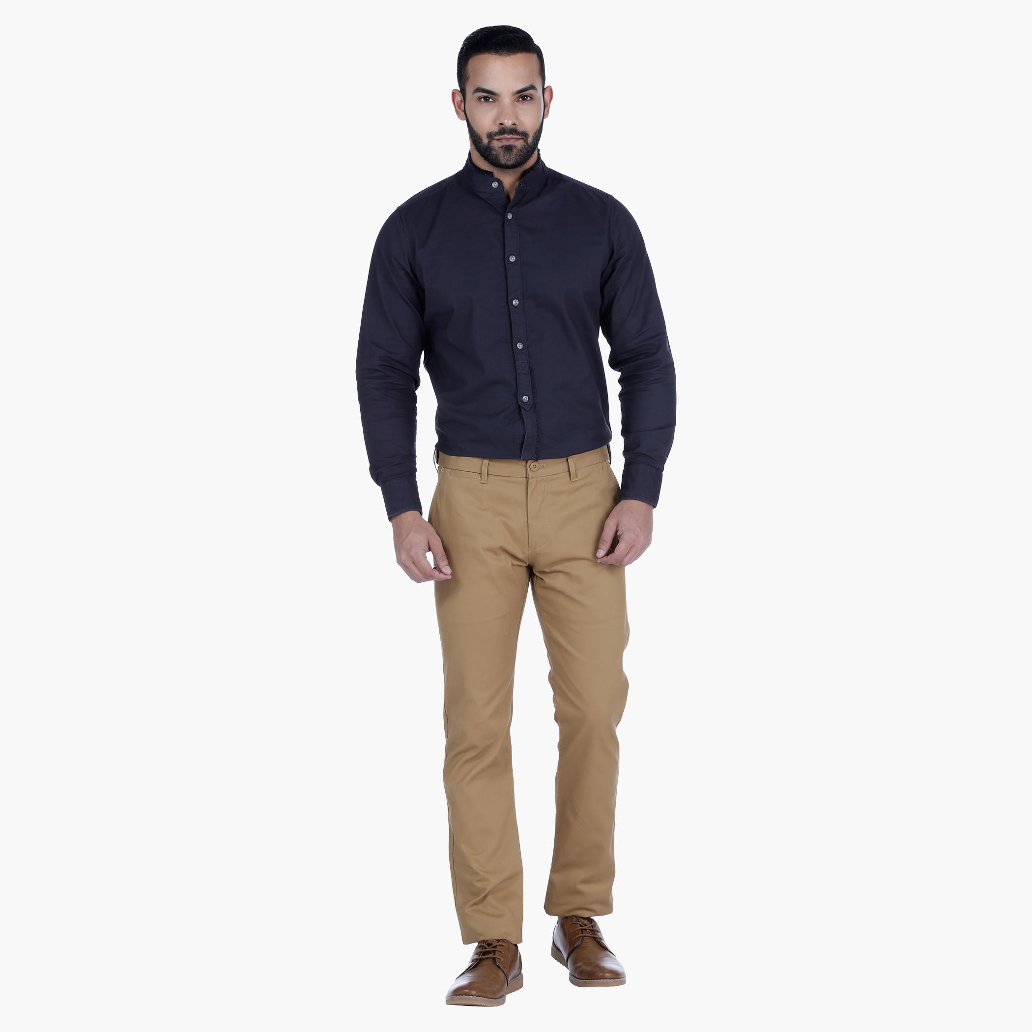 Full Length Casual Trousers in Regular Fit-men-clothing-bottoms-trousersandchinos-trousers-image-10