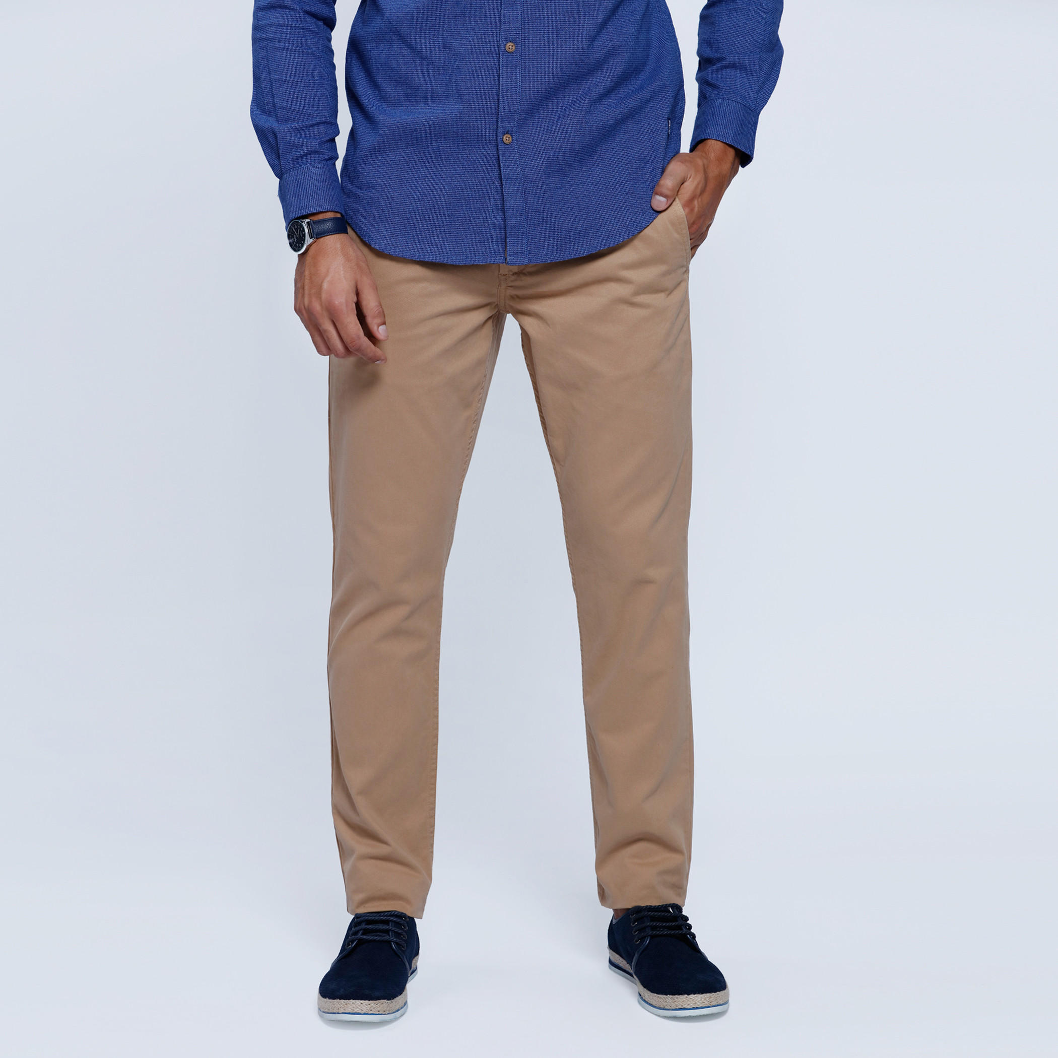 Full Length Pants in Slim Fit-men-clothing-bottoms-trousersandchinos-trousers-image-1