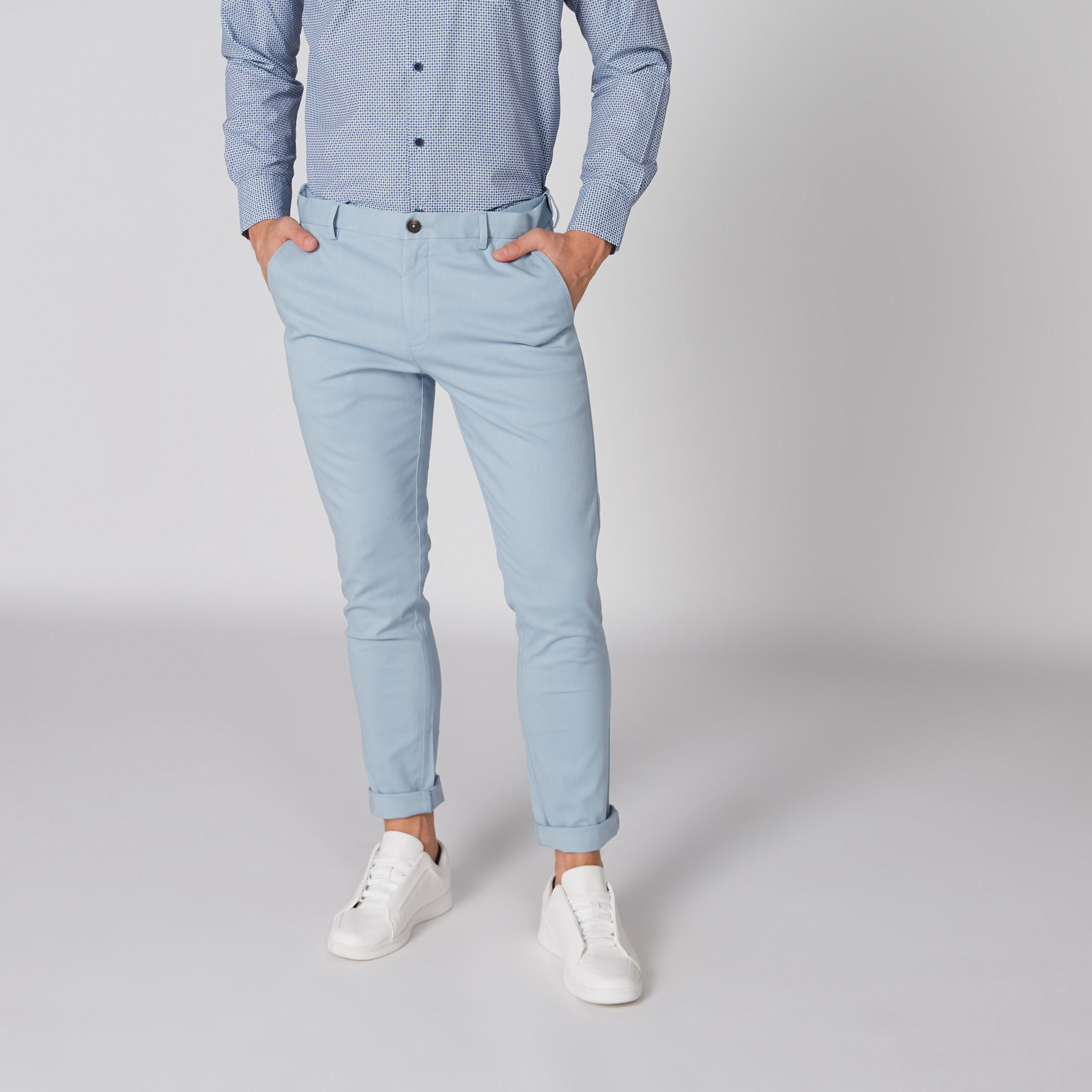 بنطال شينو طويل بزر إغلاق وجيوب-men-clothing-bottoms-trousersandchinos-trousers-image-3