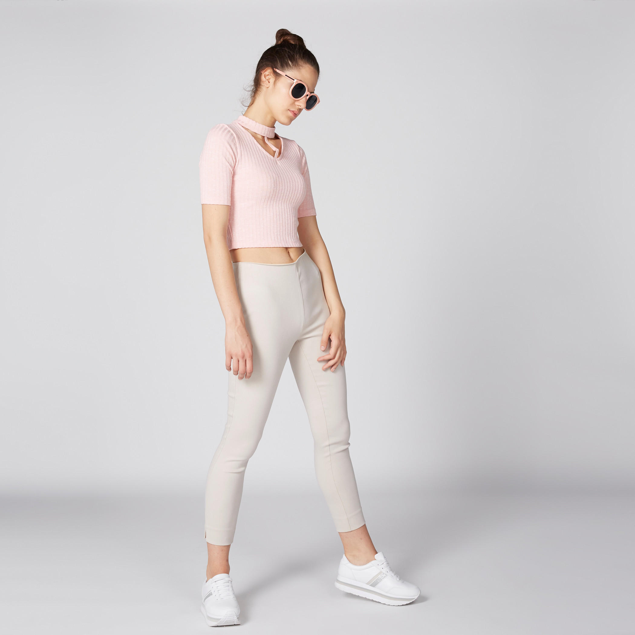 بنطال جيجينجز بسحاب إغلاق-women-clothing-bottoms-leggings-image-5