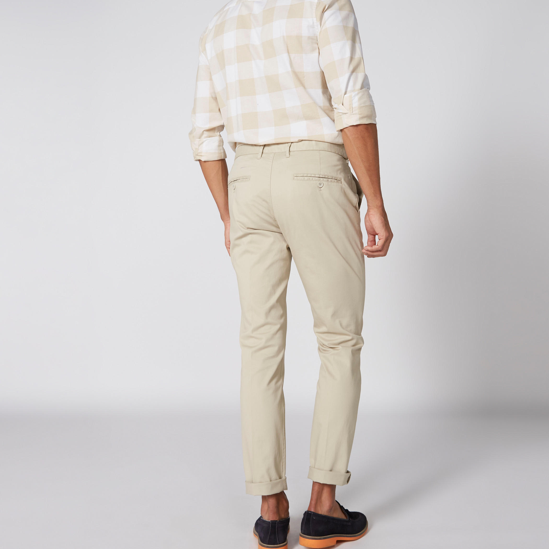 بنطال شينو طويل بزر إغلاق وجيوب-men-clothing-bottoms-trousersandchinos-trousers-image-2