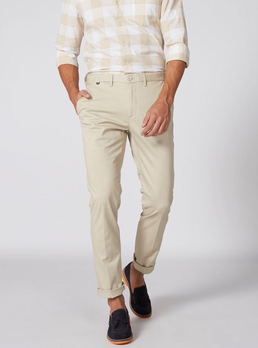 بنطال شينو طويل بزر إغلاق وجيوب-men-clothing-bottoms-trousersandchinos-trousers-image-3