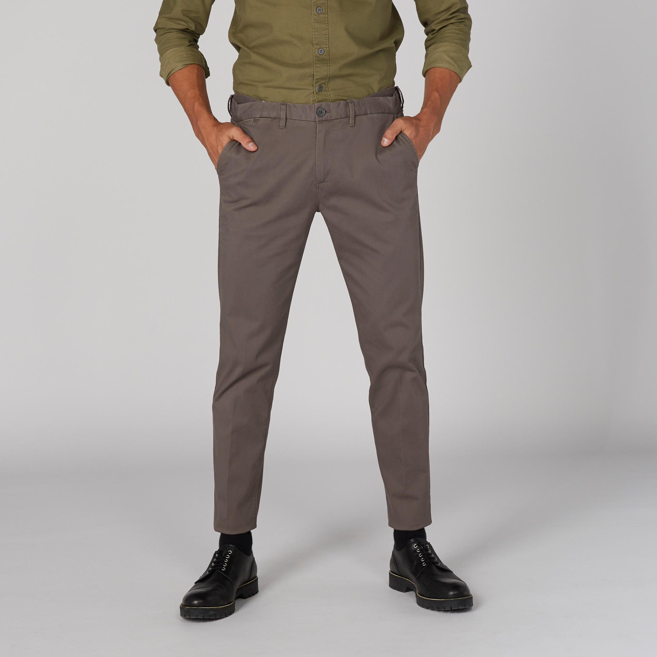 بِنطال طويل بزر إغلاق وجيوب-men-clothing-bottoms-trousersandchinos-trousers-image-2