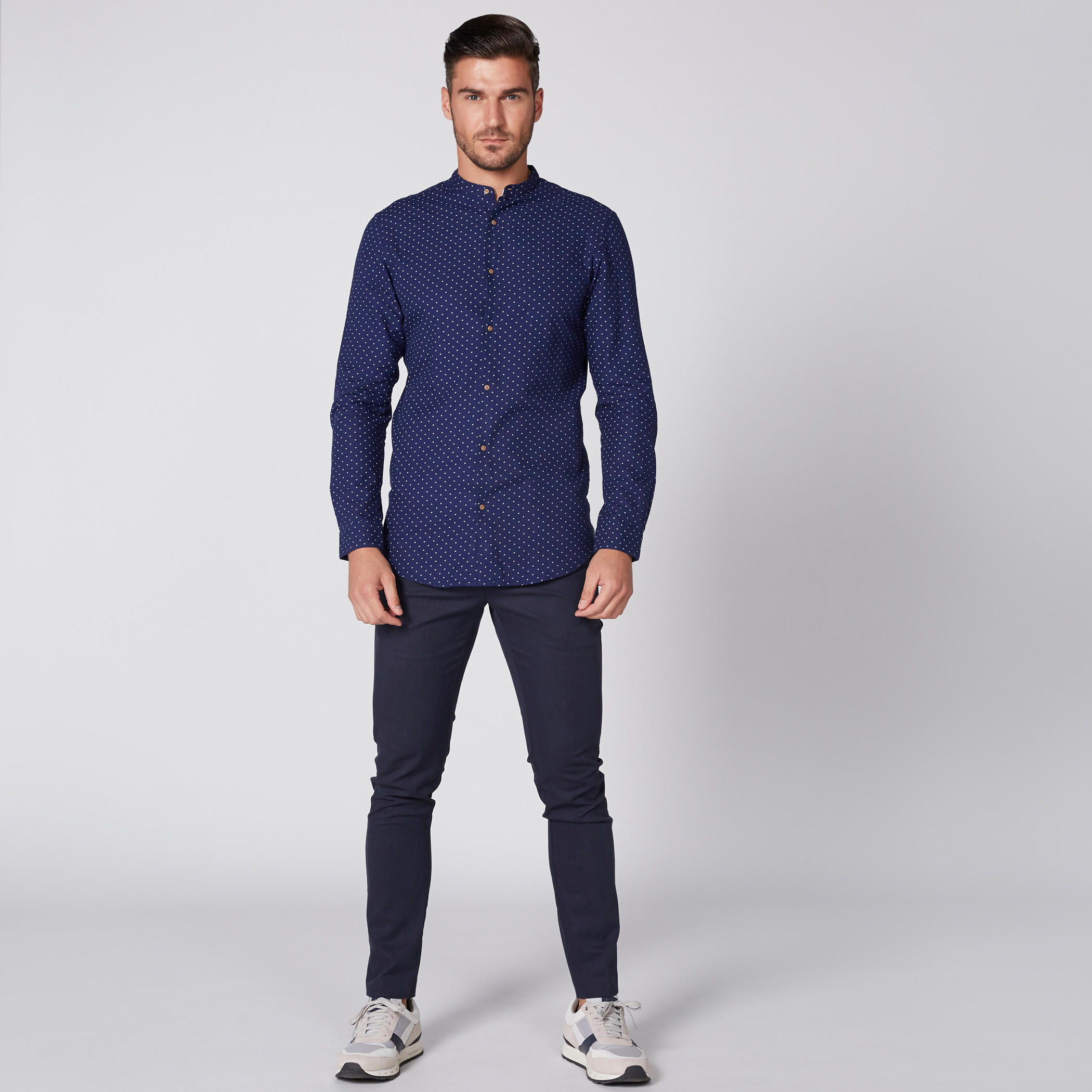 بنطال طويل بارز الملمس بزر إغلاق وجيوب-men-clothing-bottoms-trousersandchinos-trousers-image-6
