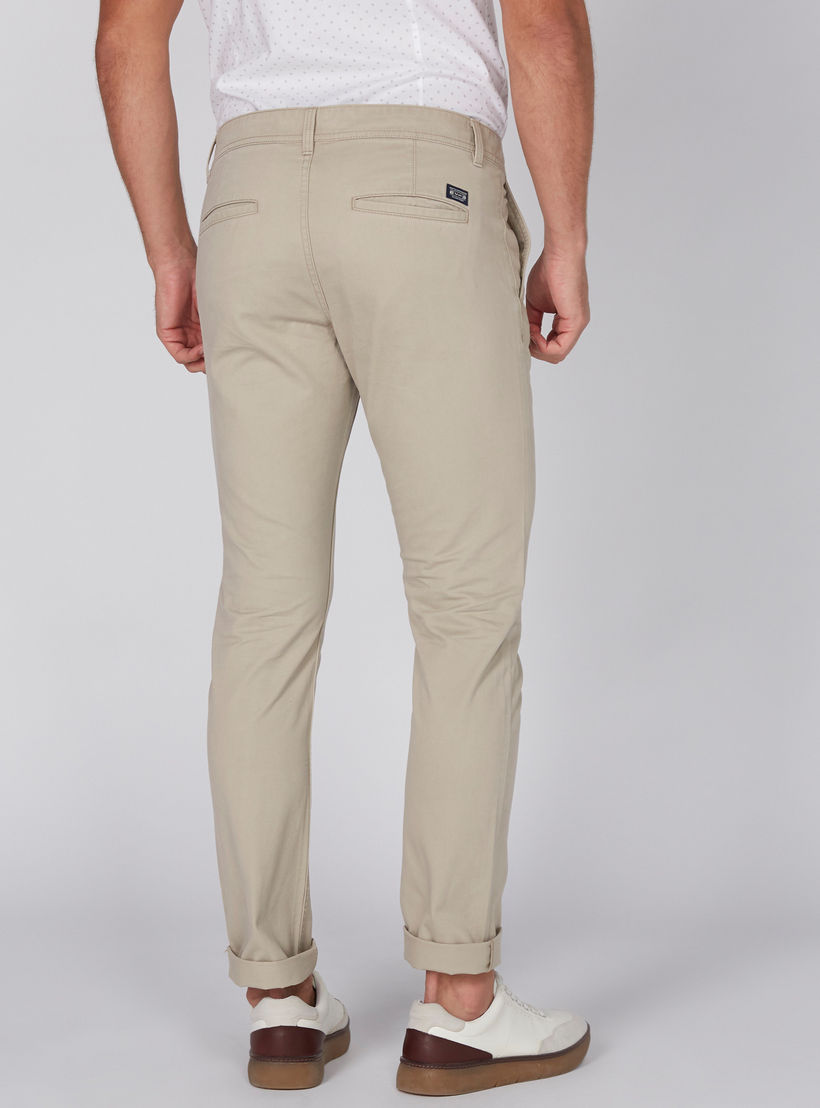 بنطال شينو طويل بزر إغلاق وجيوب-men-clothing-bottoms-trousersandchinos-trousers-image-4