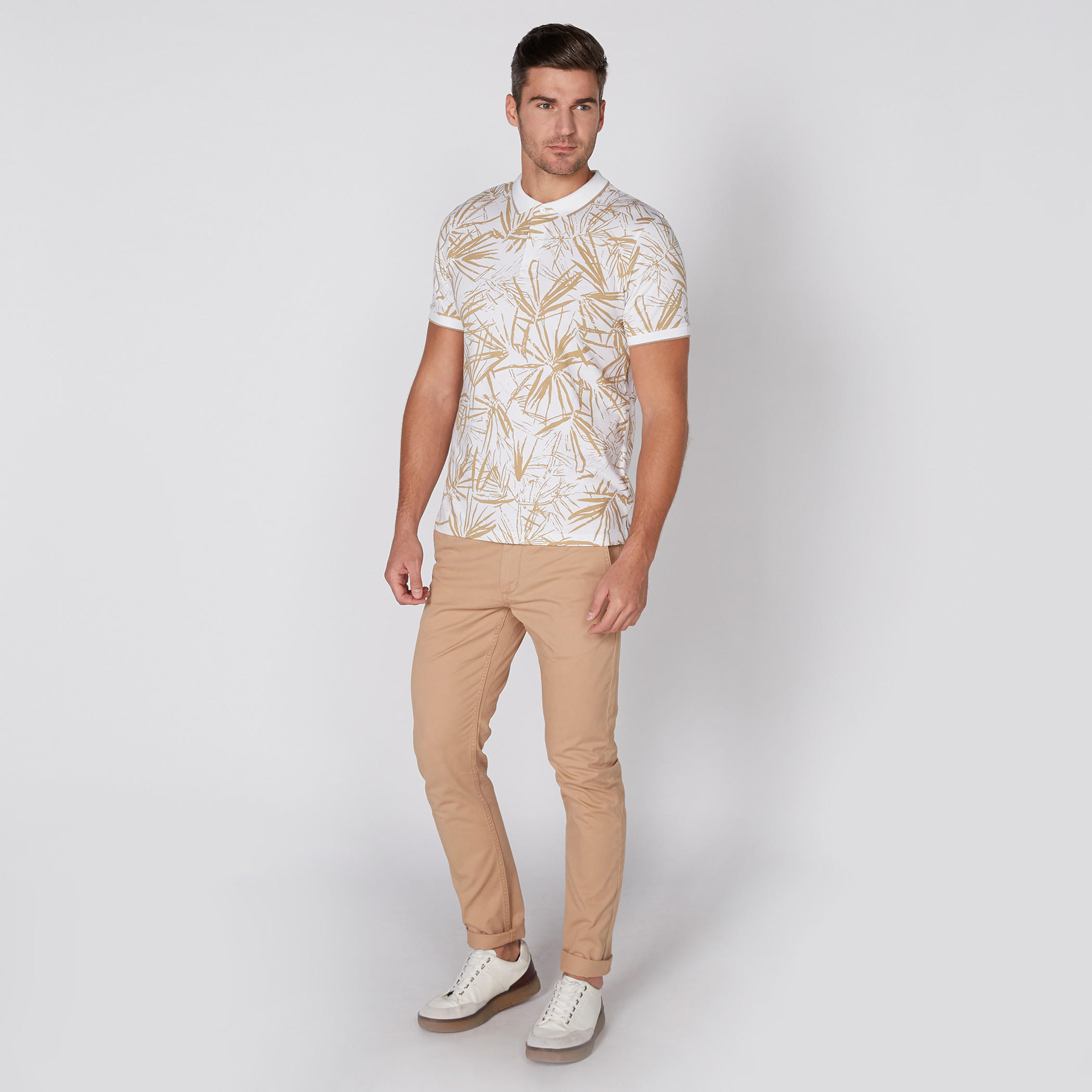 بنطال شينو طويل بزر إغلاق وجيوب-men-clothing-bottoms-trousersandchinos-trousers-image-2