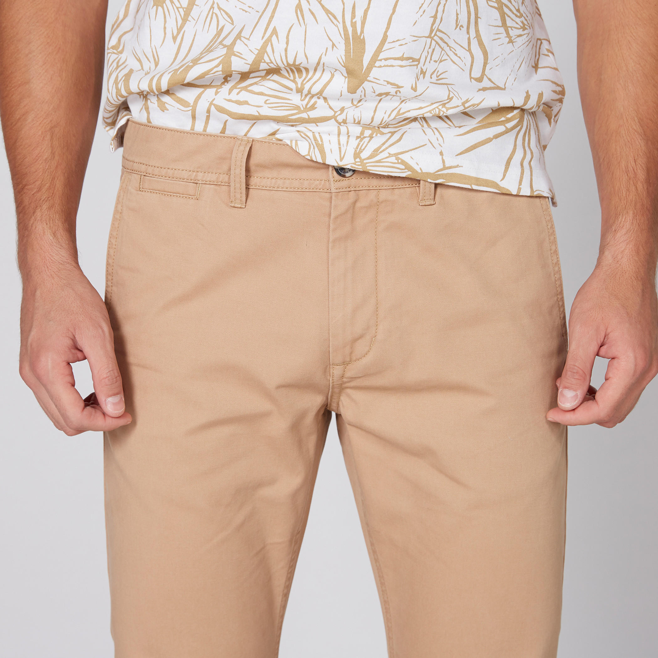 بنطال شينو طويل بزر إغلاق وجيوب-men-clothing-bottoms-trousersandchinos-trousers-image-4