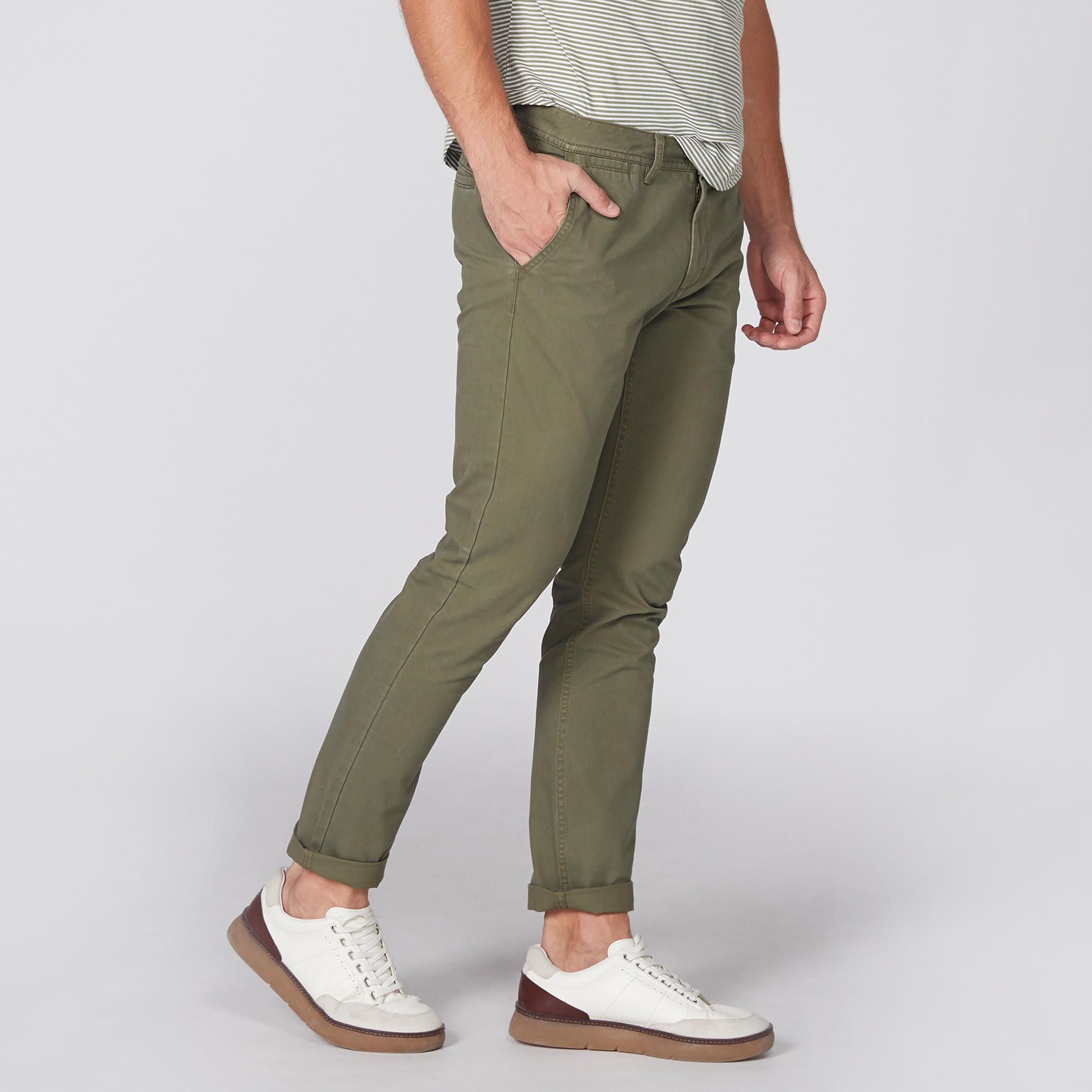 بنطال شينو طويل بزر إغلاق وجيوب-men-clothing-bottoms-trousersandchinos-trousers-image-3