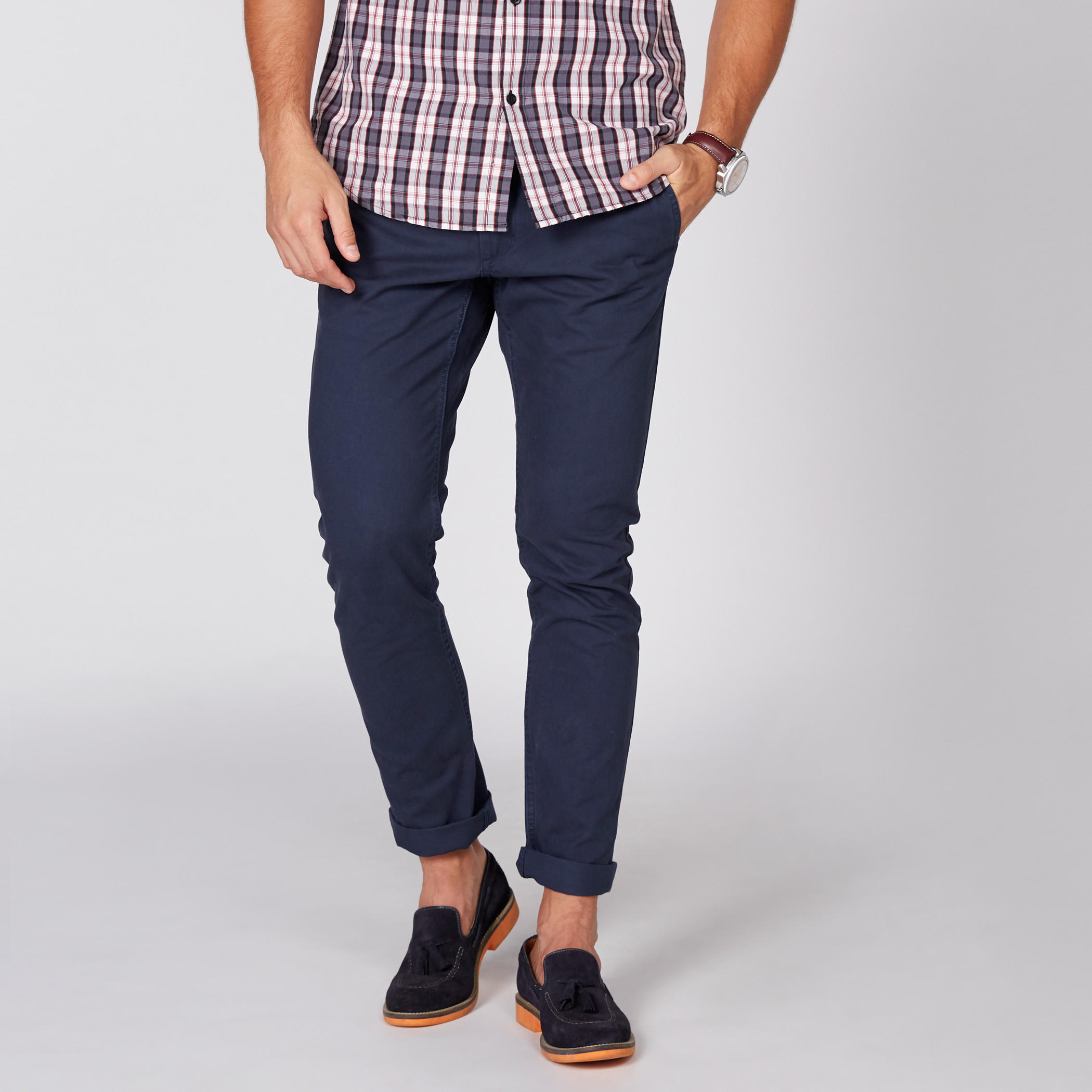 بنطال شينو طويل بجيوب-men-clothing-bottoms-trousersandchinos-trousers-image-1