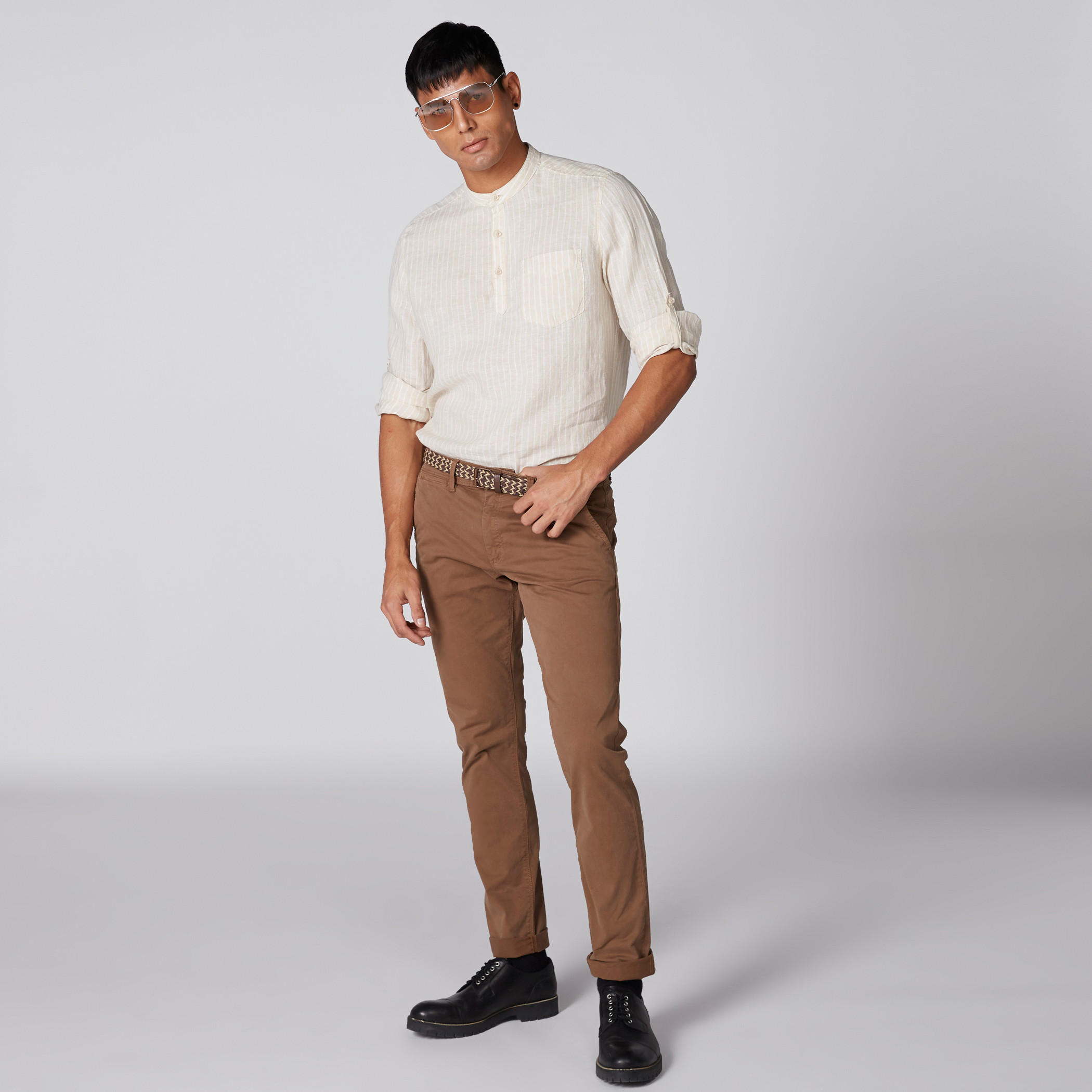 بنطال شينو طويل بجيوب-men-clothing-bottoms-trousersandchinos-trousers-image-1