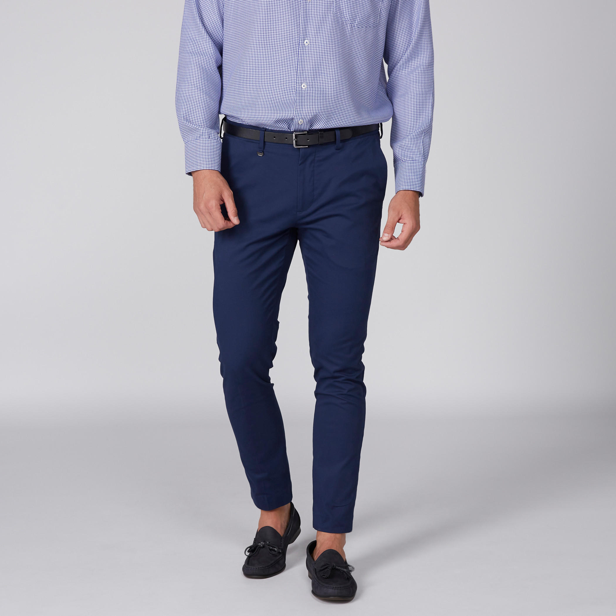 بنطال طويل بقصّة ضيّقة-men-clothing-bottoms-trousersandchinos-trousers-image-1