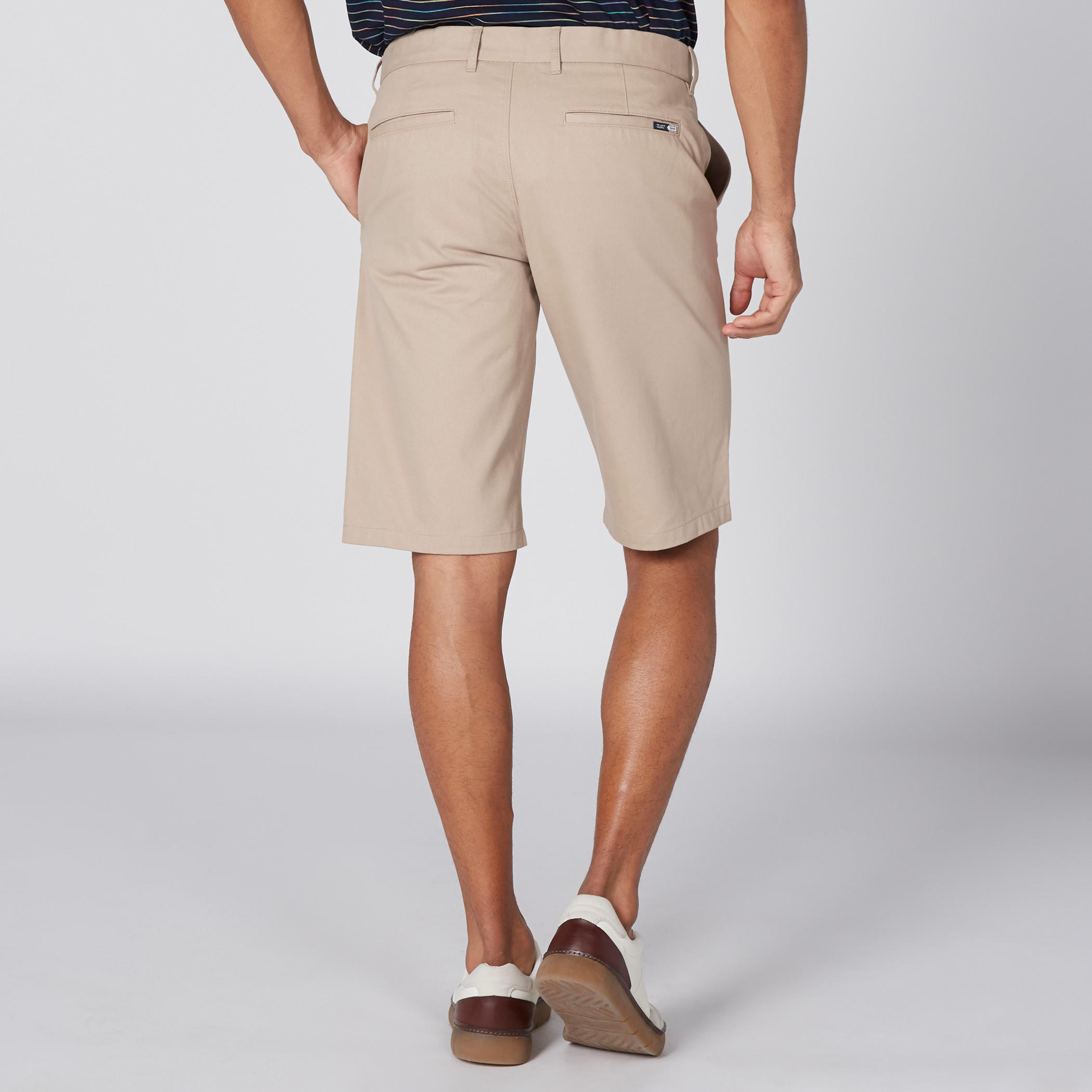 Pocket Detail Shorts with Button Closure-men-clothing-bottoms-shorts-image-4