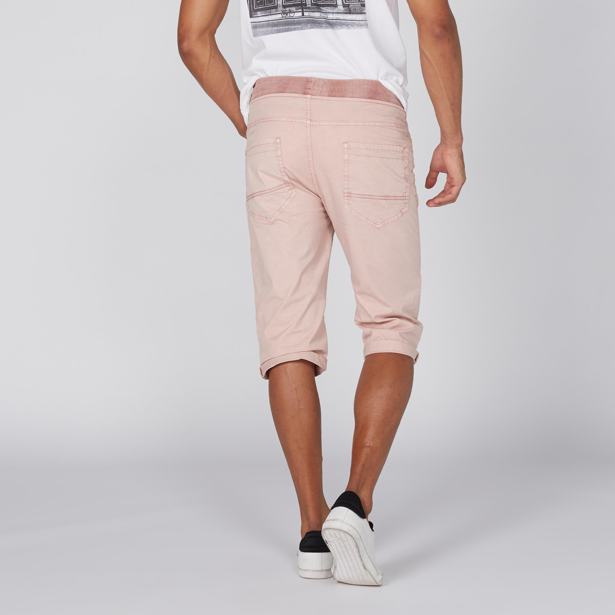 شورت بجيوب وخصر مضلع متوسط الارتفاع-men-clothing-bottoms-shorts-image-5