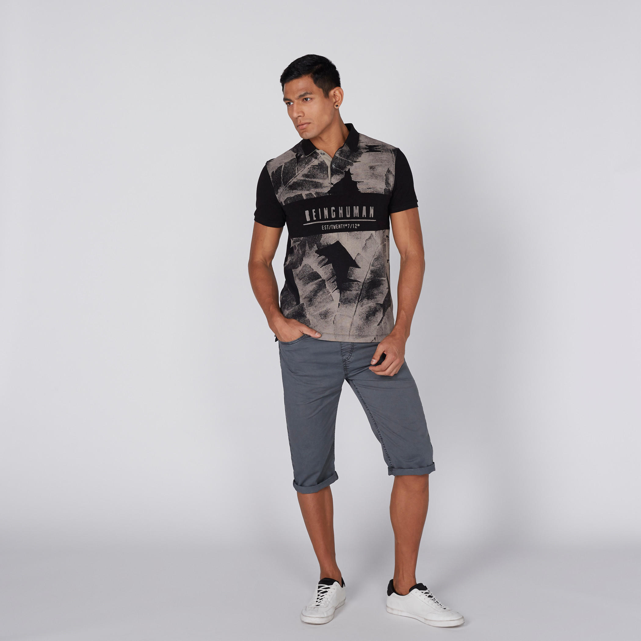Shorts with Drawstring and Elasticised Waistband-men-clothing-bottoms-shorts-image-3