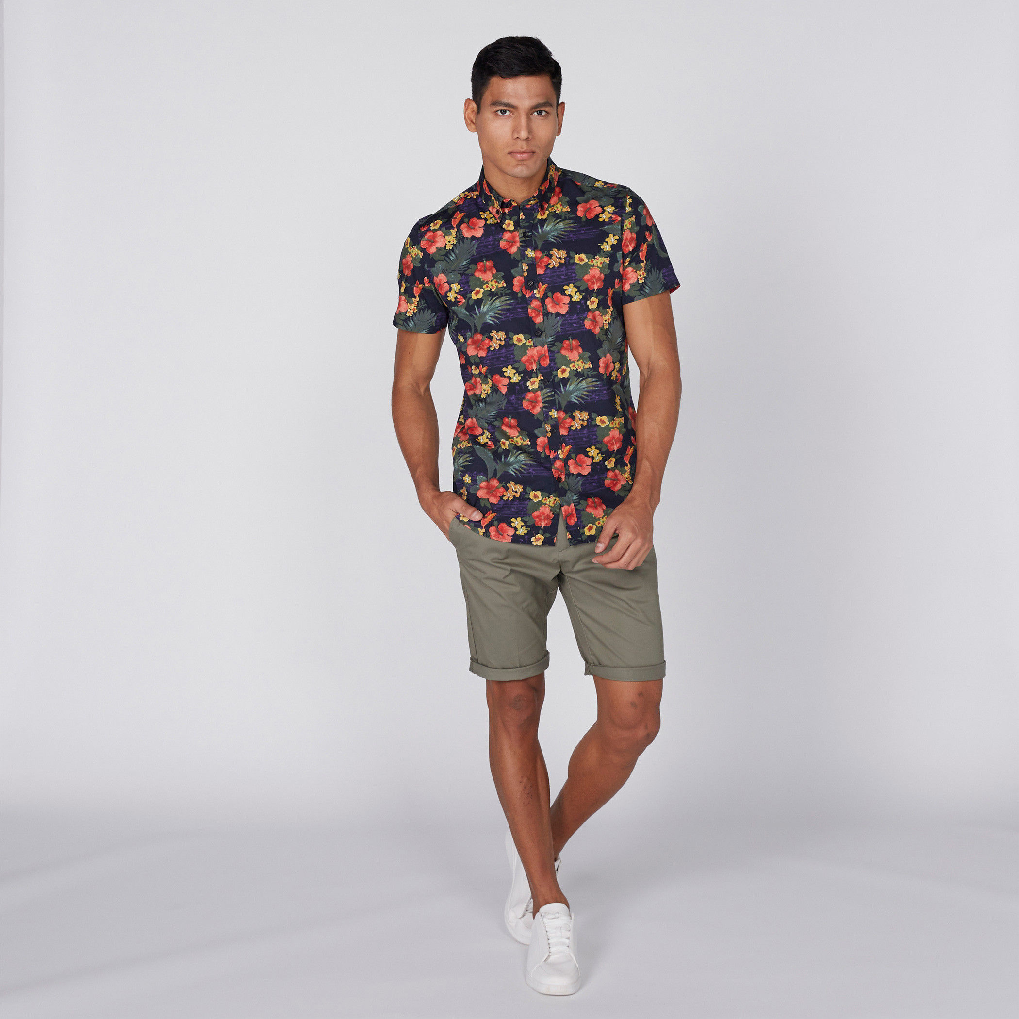 شورت بزر إغلاق وجيوب-men-clothing-bottoms-shorts-image-2