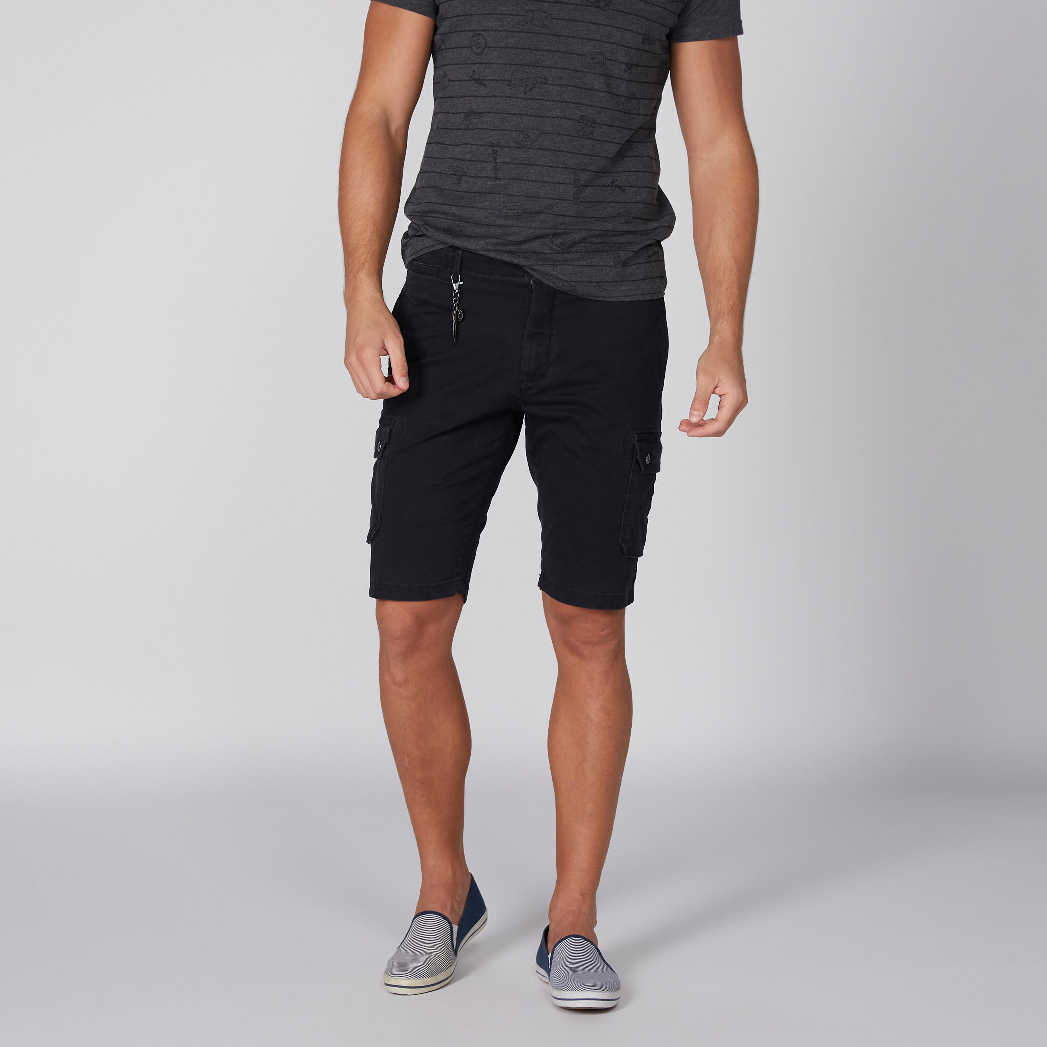 شورت كارجو بزر إغلاق وجيوب-men-clothing-bottoms-shorts-image-1