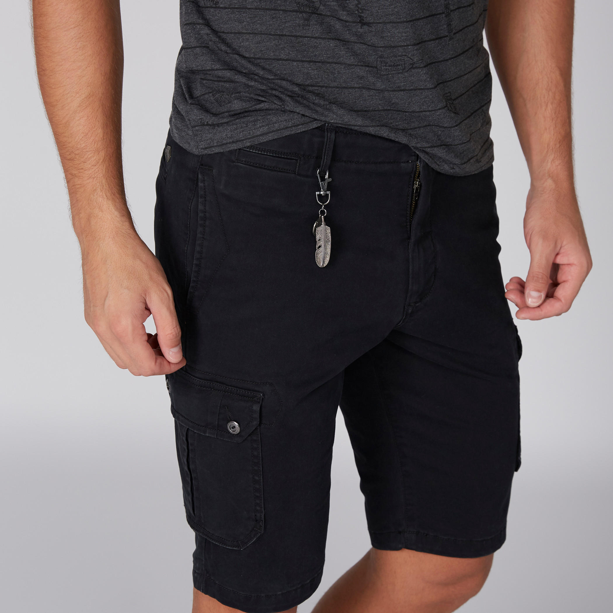 شورت كارجو بزر إغلاق وجيوب-men-clothing-bottoms-shorts-image-4