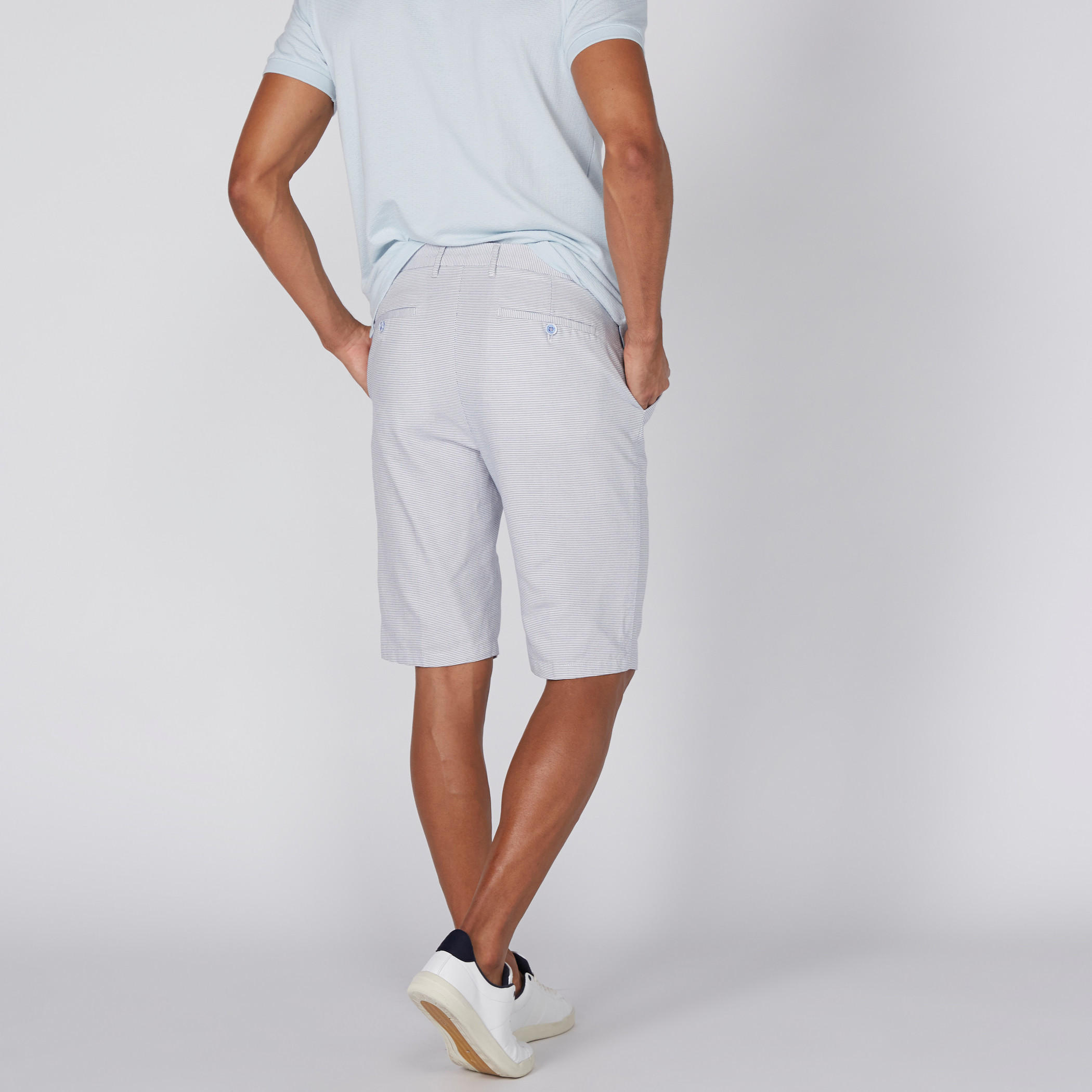 Striped Shorts with Pocket Detail and Button Closure-men-clothing-bottoms-shorts-image-5