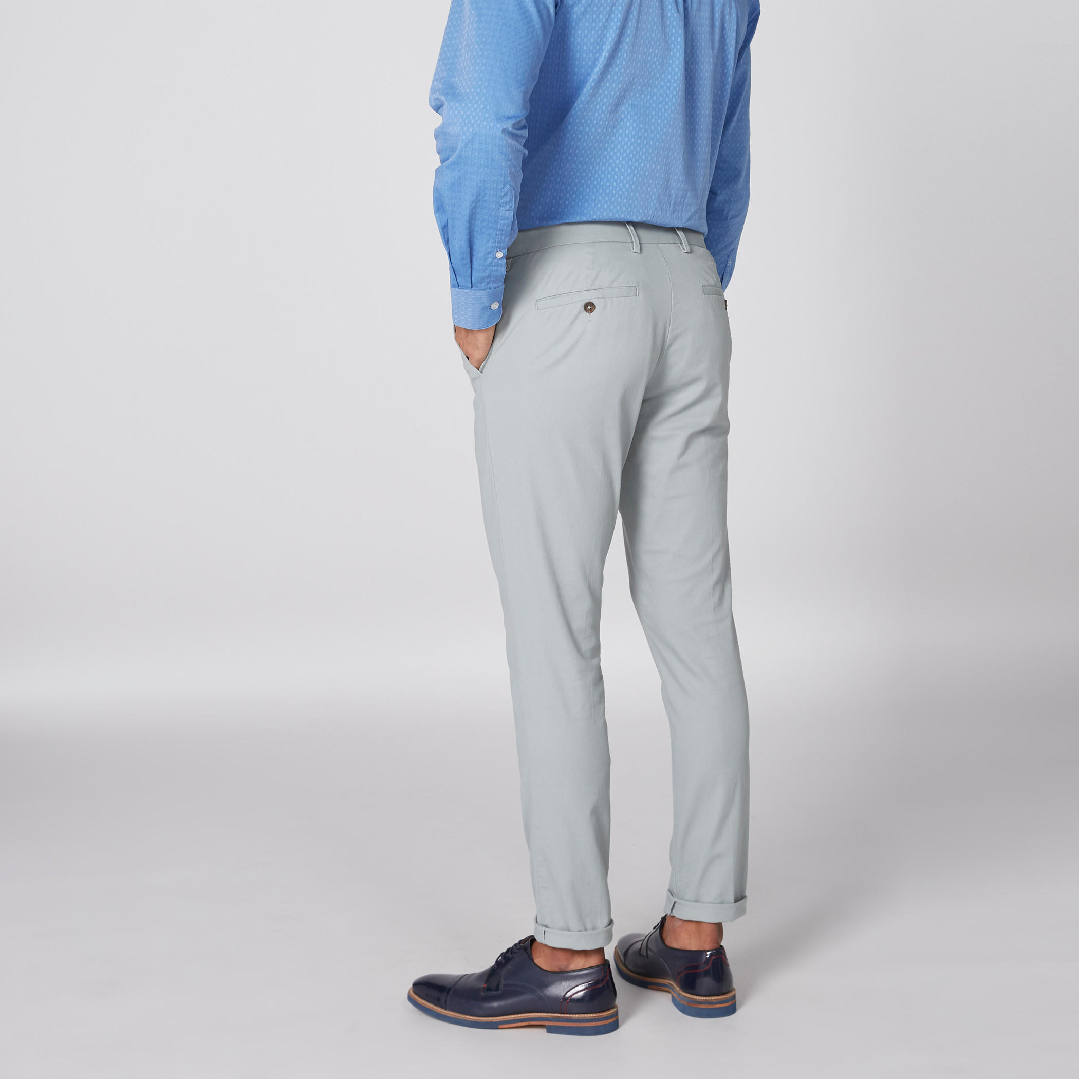 بنطال شينو طويل بزر إغلاق وجيوب-men-clothing-bottoms-trousersandchinos-trousers-image-2