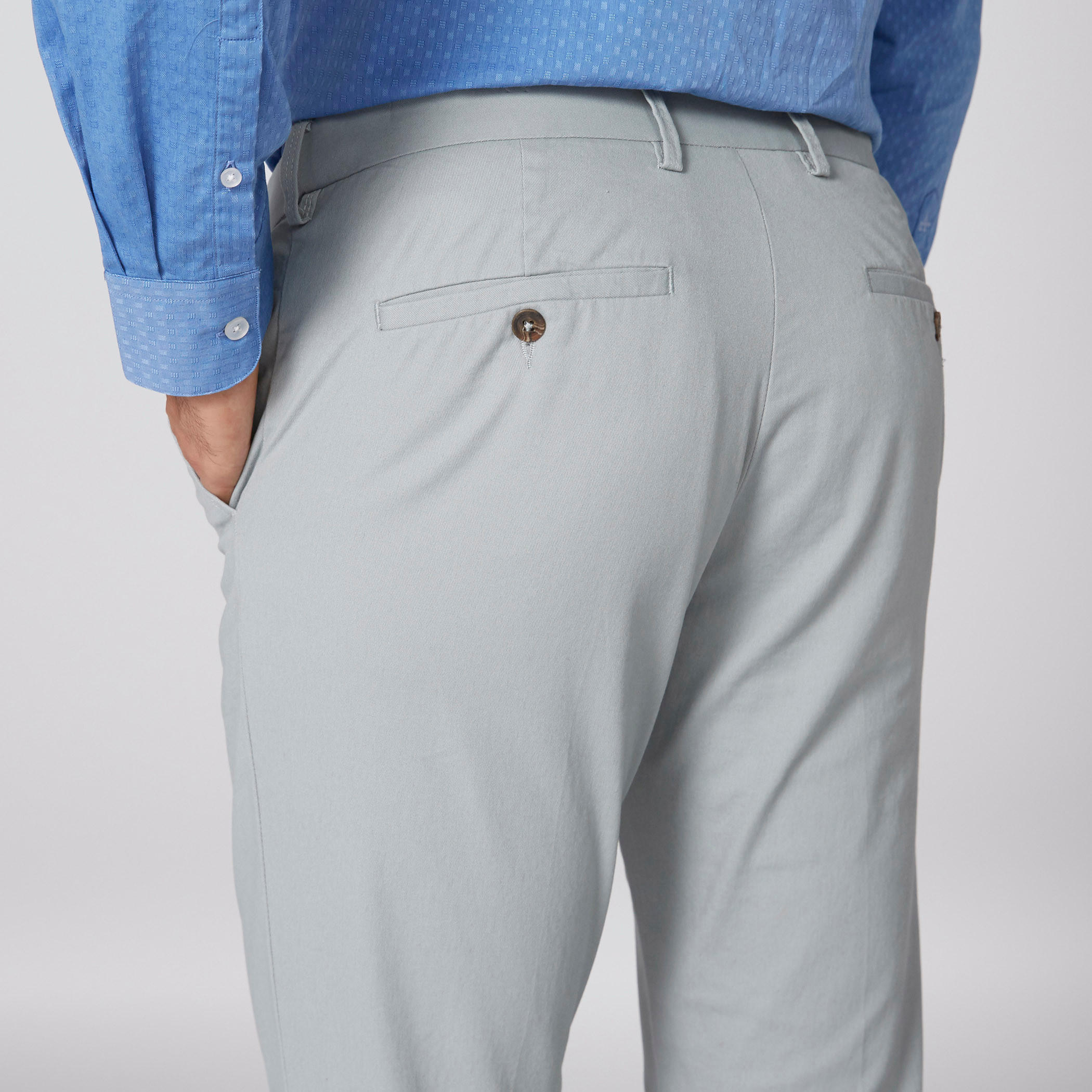 بنطال شينو طويل بزر إغلاق وجيوب-men-clothing-bottoms-trousersandchinos-trousers-image-4