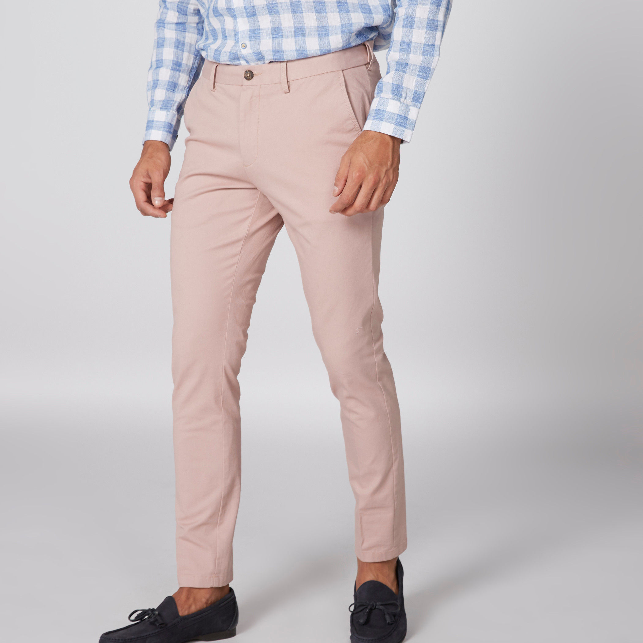 بنطال شينو طويل بزر إغلاق وجيوب-men-clothing-bottoms-trousersandchinos-trousers-image-4