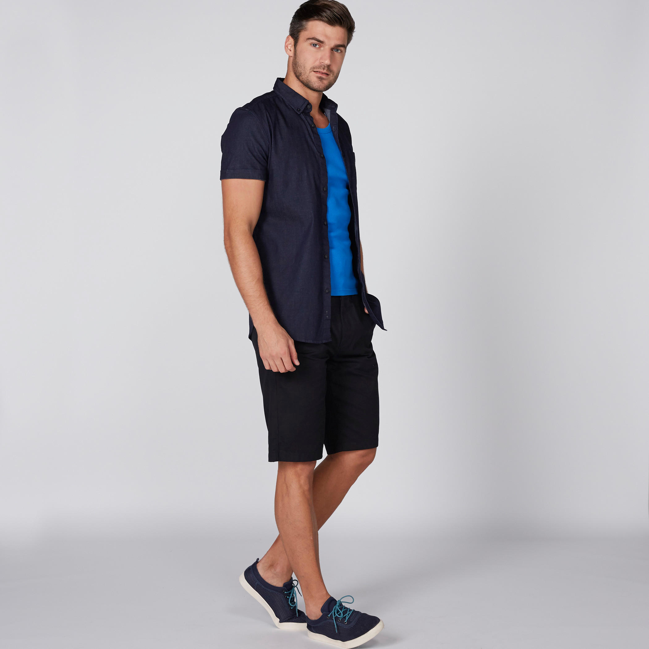 شورت بزر إغلاق وجيوب-men-clothing-bottoms-shorts-image-3