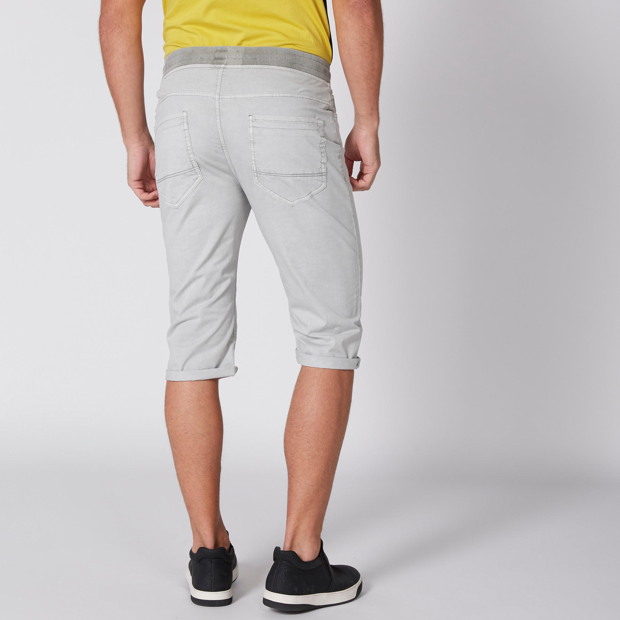 شورت منسوج بخصر مضلع وجيوب-men-clothing-bottoms-shorts-image-5