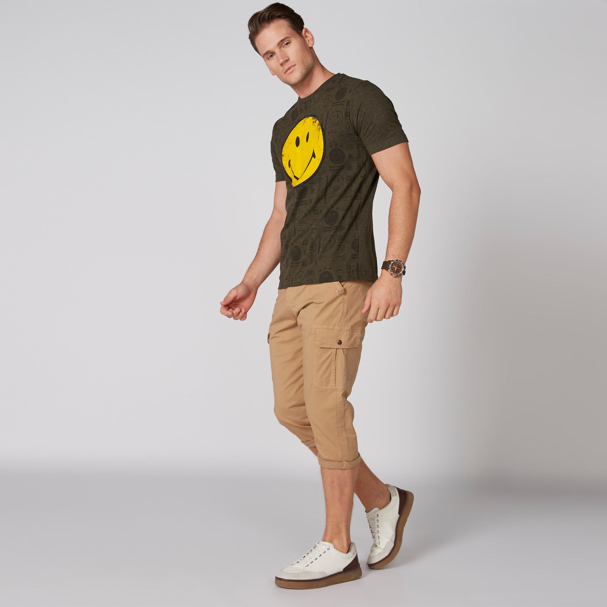 بنطال 3/4 بجيوب وزر إغلاق وسحّاب-men-clothing-bottoms-trousersandchinos-trousers-image-1