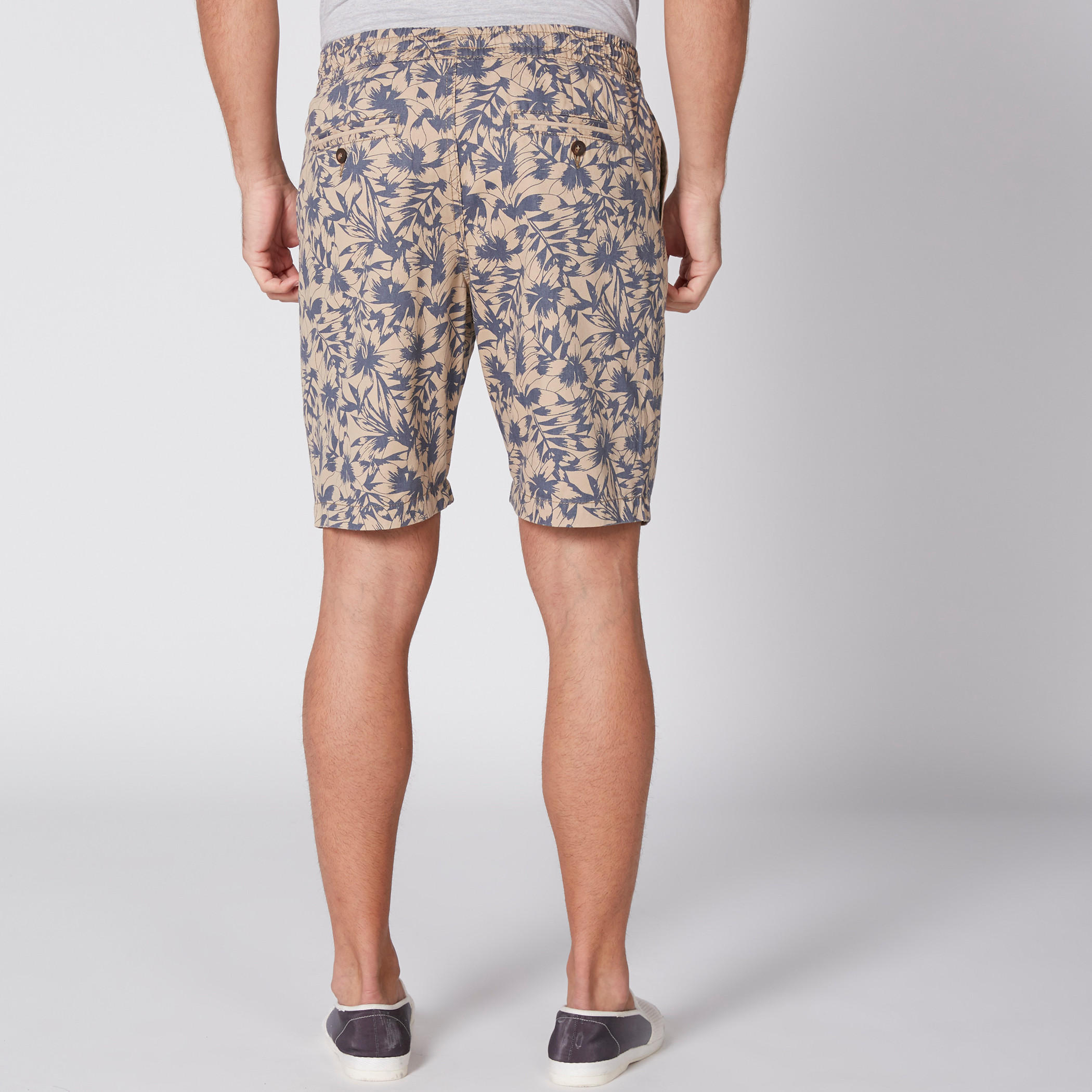 Printed Shorts with Elasticised Waistband and Pocket Detail-men-clothing-bottoms-shorts-image-5