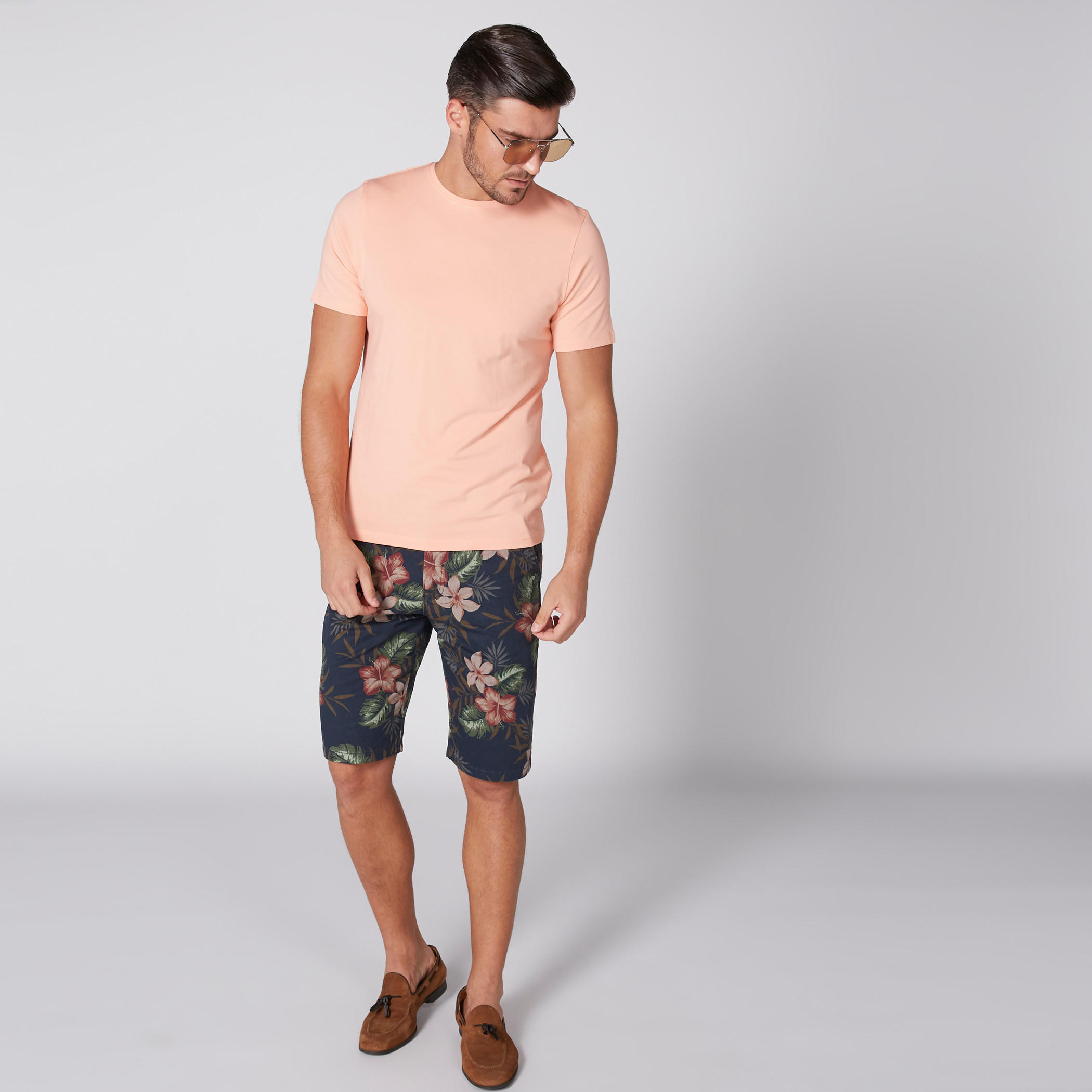 شورت بزر إغلاق وجيوب وطبعات-men-clothing-bottoms-shorts-image-1