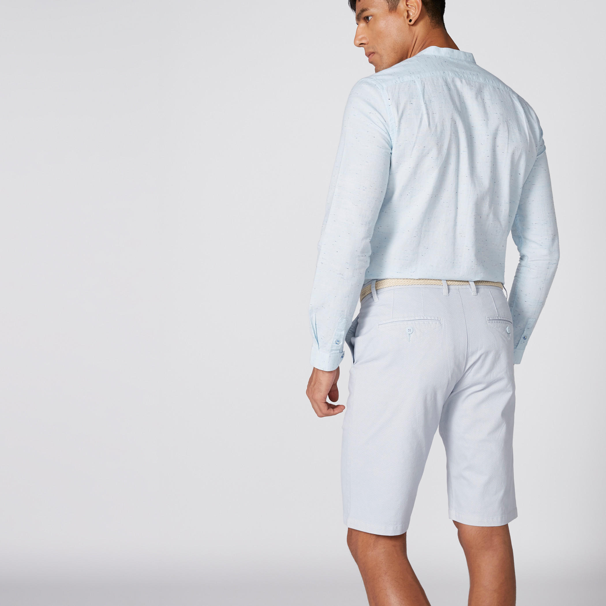 Printed Shorts with Pocket Detail and Button Closure-men-clothing-bottoms-shorts-image-3