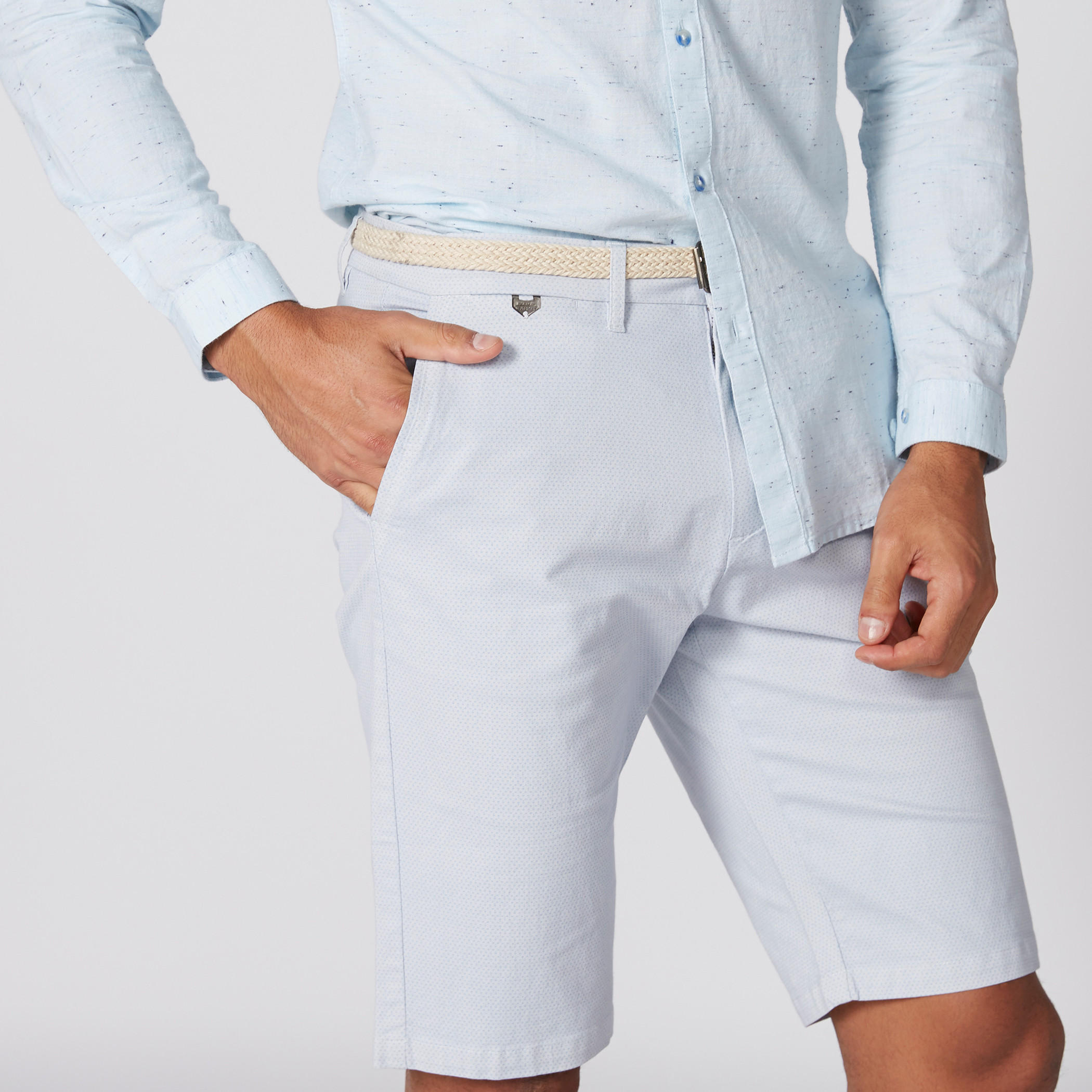 Printed Shorts with Pocket Detail and Button Closure-men-clothing-bottoms-shorts-image-4