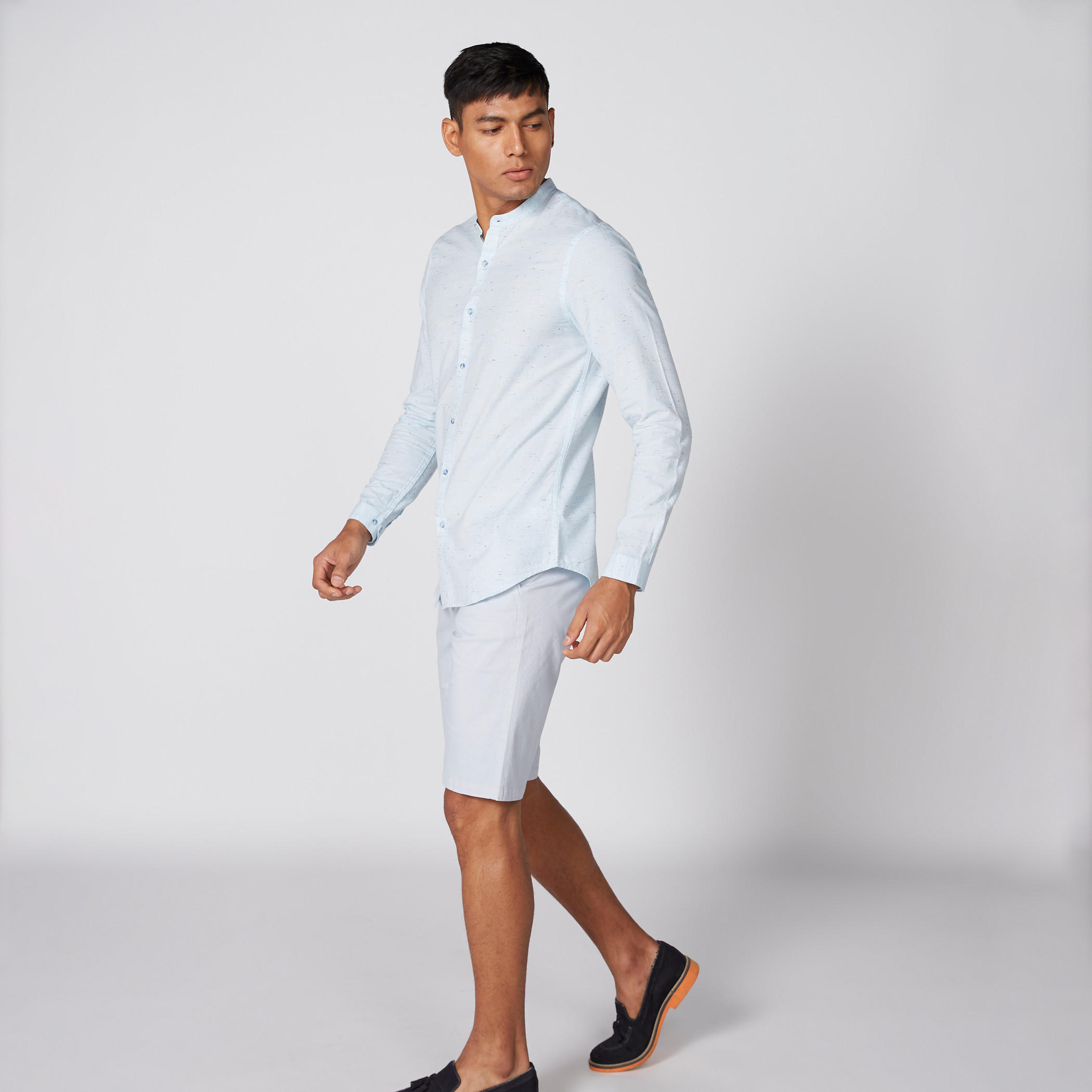 Printed Shorts with Pocket Detail and Button Closure-men-clothing-bottoms-shorts-image-1