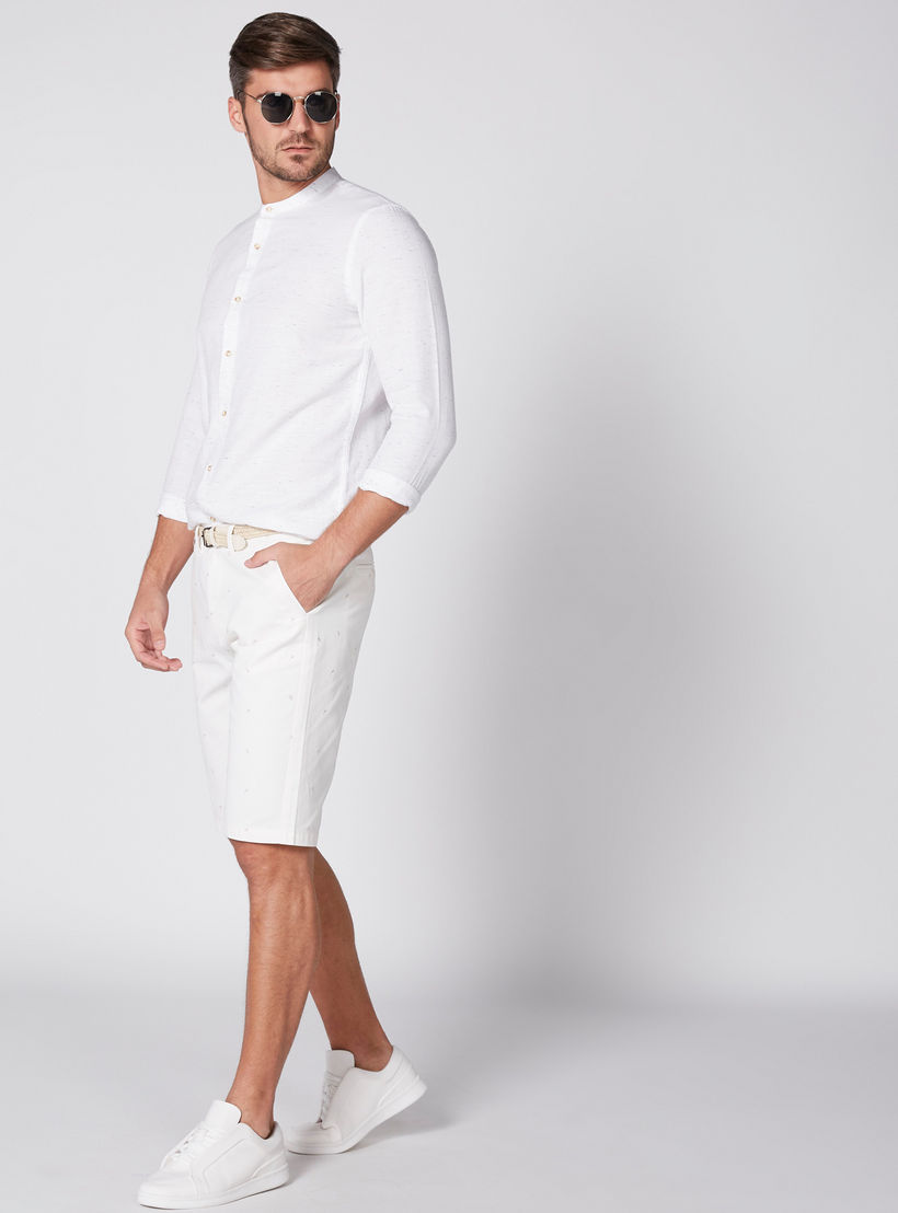 شورت مطرّز بزر إغلاق وجيوب-men-clothing-bottoms-shorts-image-2