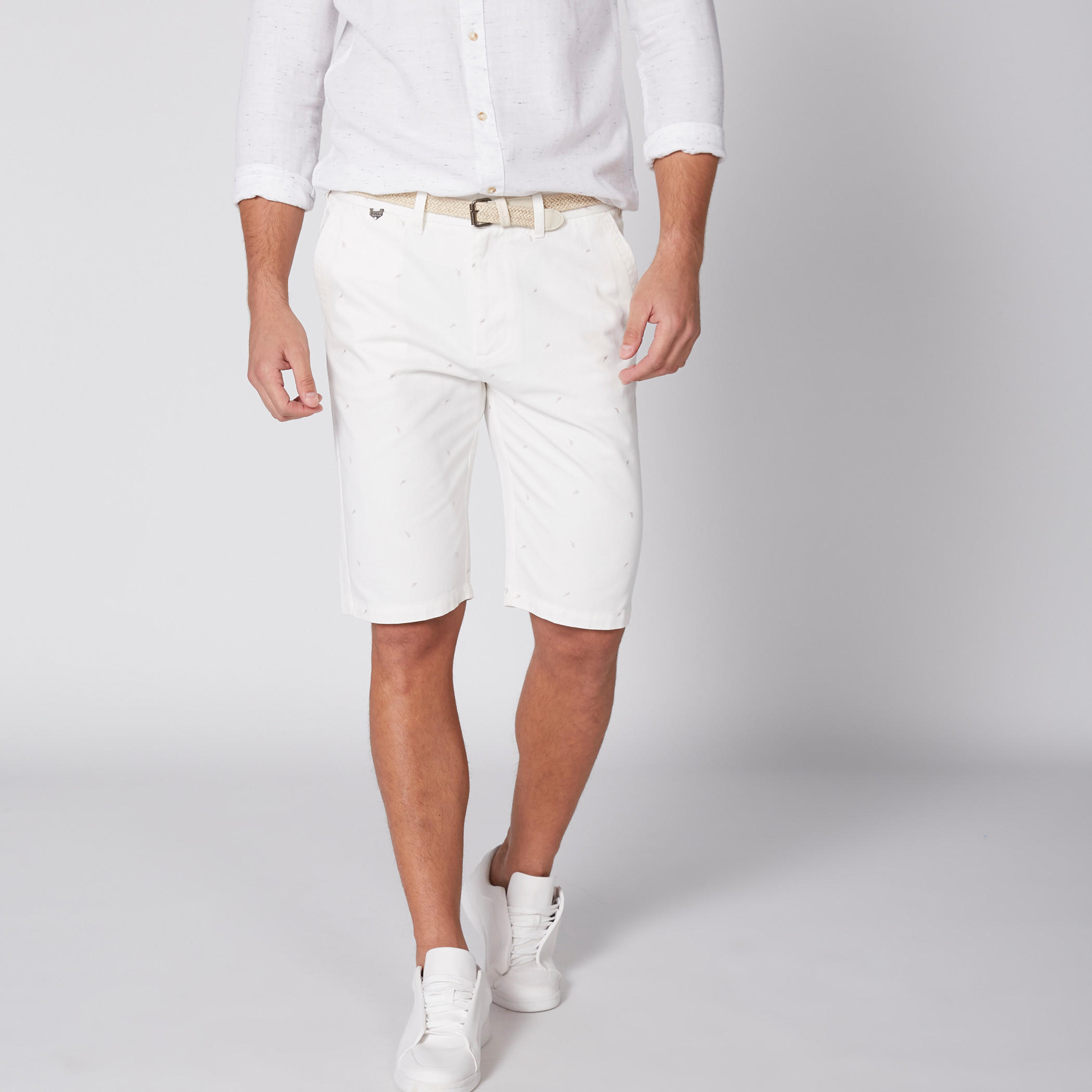 شورت مطرّز بزر إغلاق وجيوب-men-clothing-bottoms-shorts-image-3