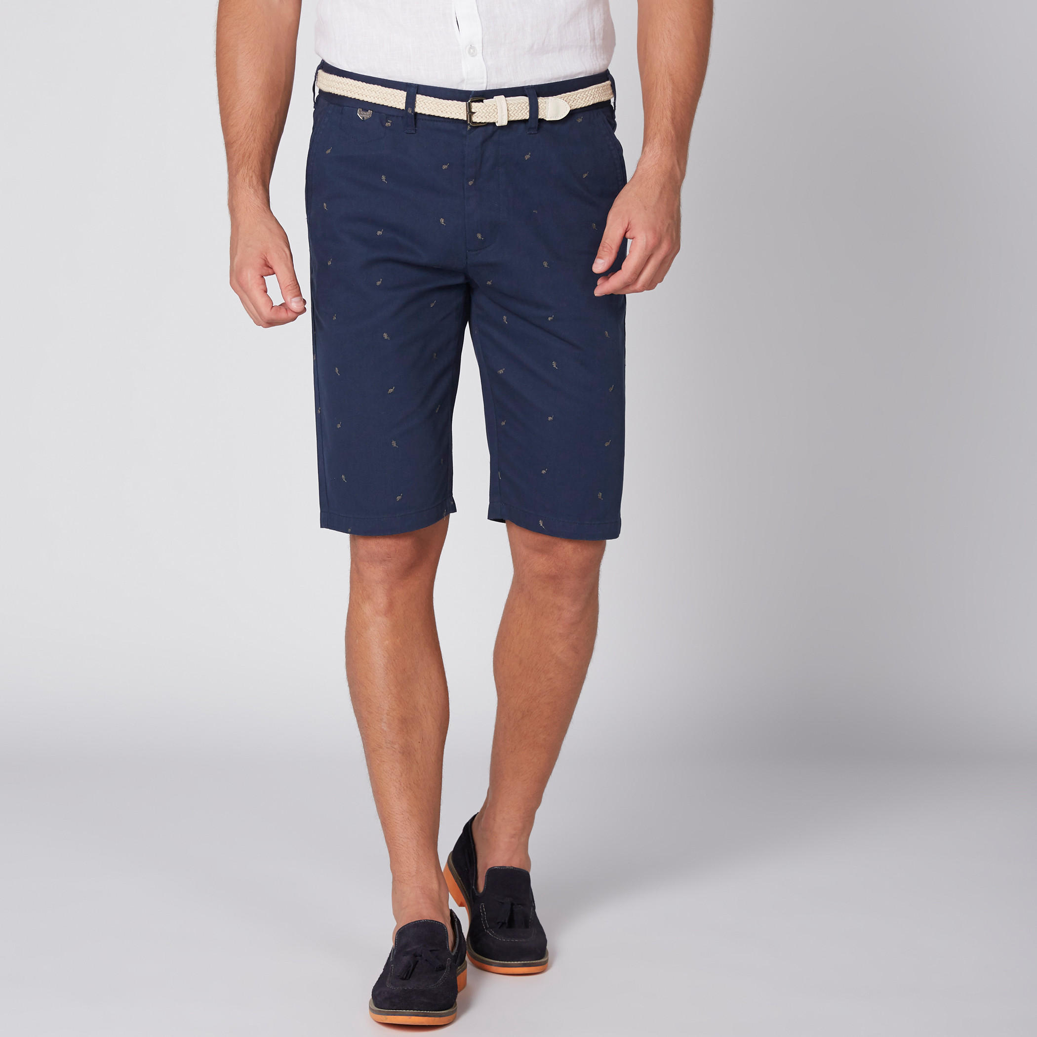 شورت مطرّز بزر إغلاق وجيوب-men-clothing-bottoms-shorts-image-3