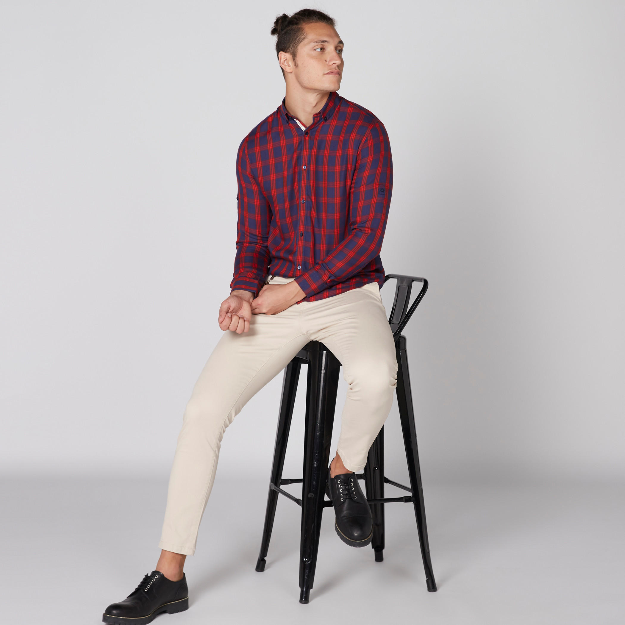 بنطال شينو طويل بجيوب-men-clothing-bottoms-trousersandchinos-trousers-image-3