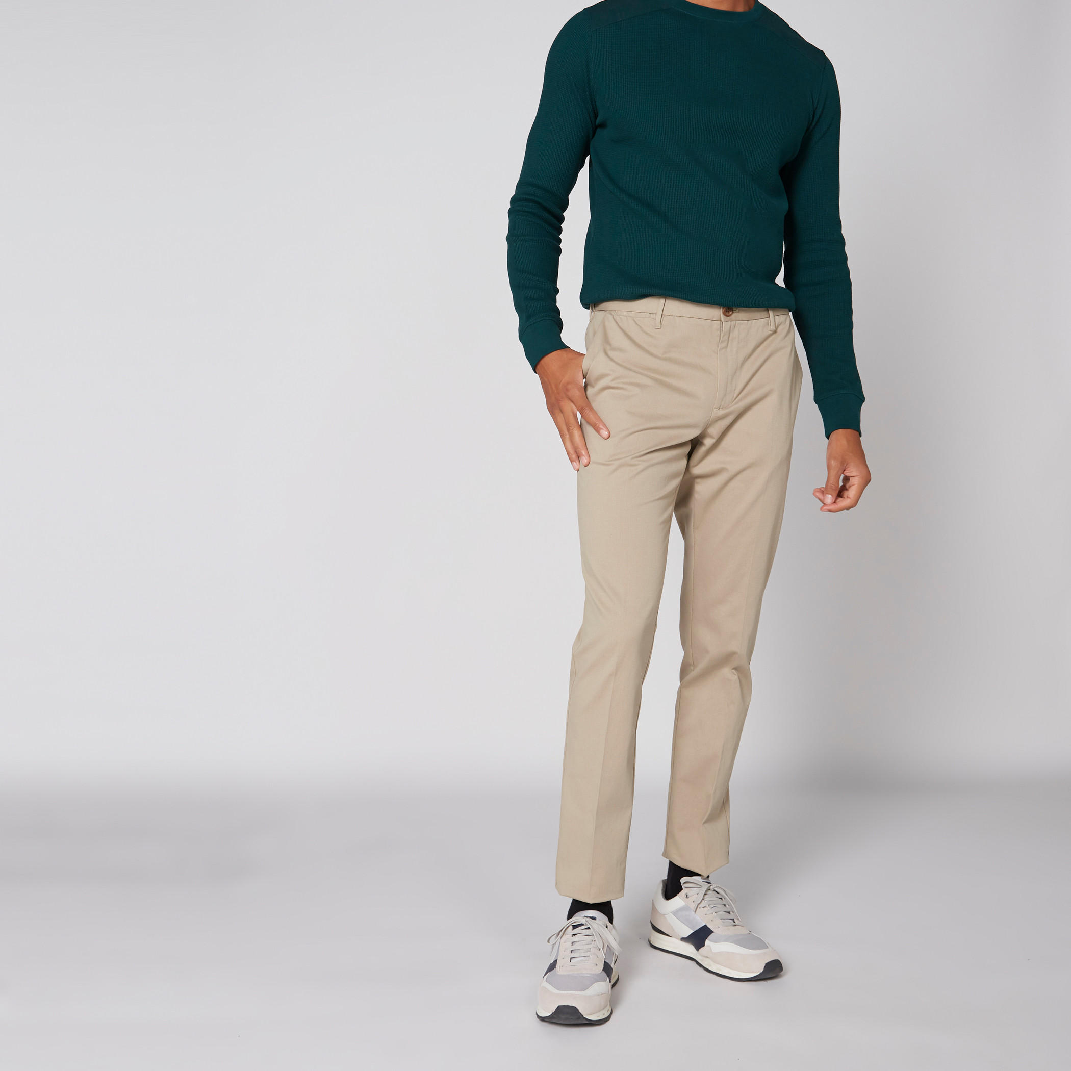 بنطال طويل بارز الملمس بزر إغلاق وجيوب-men-clothing-bottoms-trousersandchinos-trousers-image-3