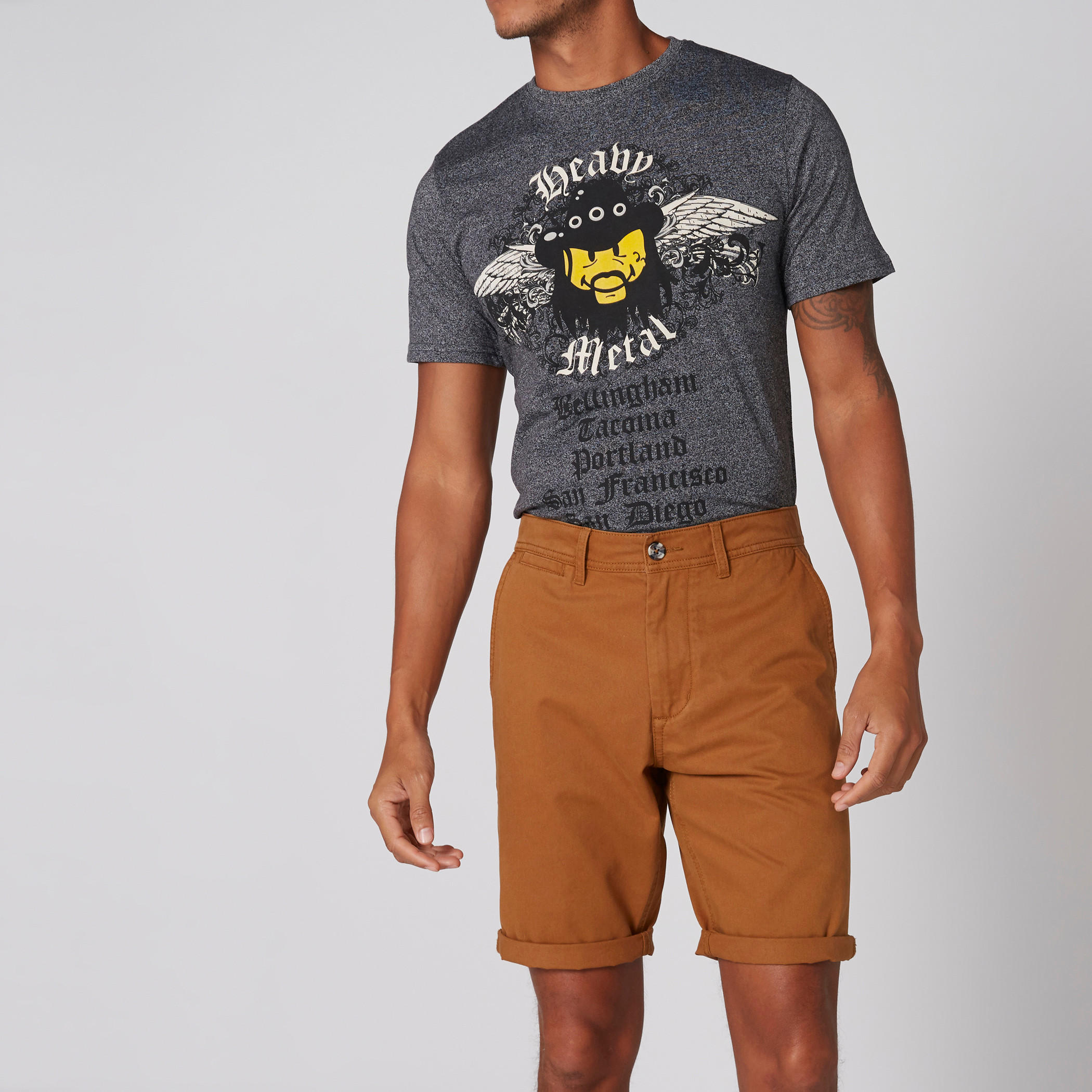 شورت بزر إغلاق وجيوب-men-clothing-bottoms-shorts-image-1
