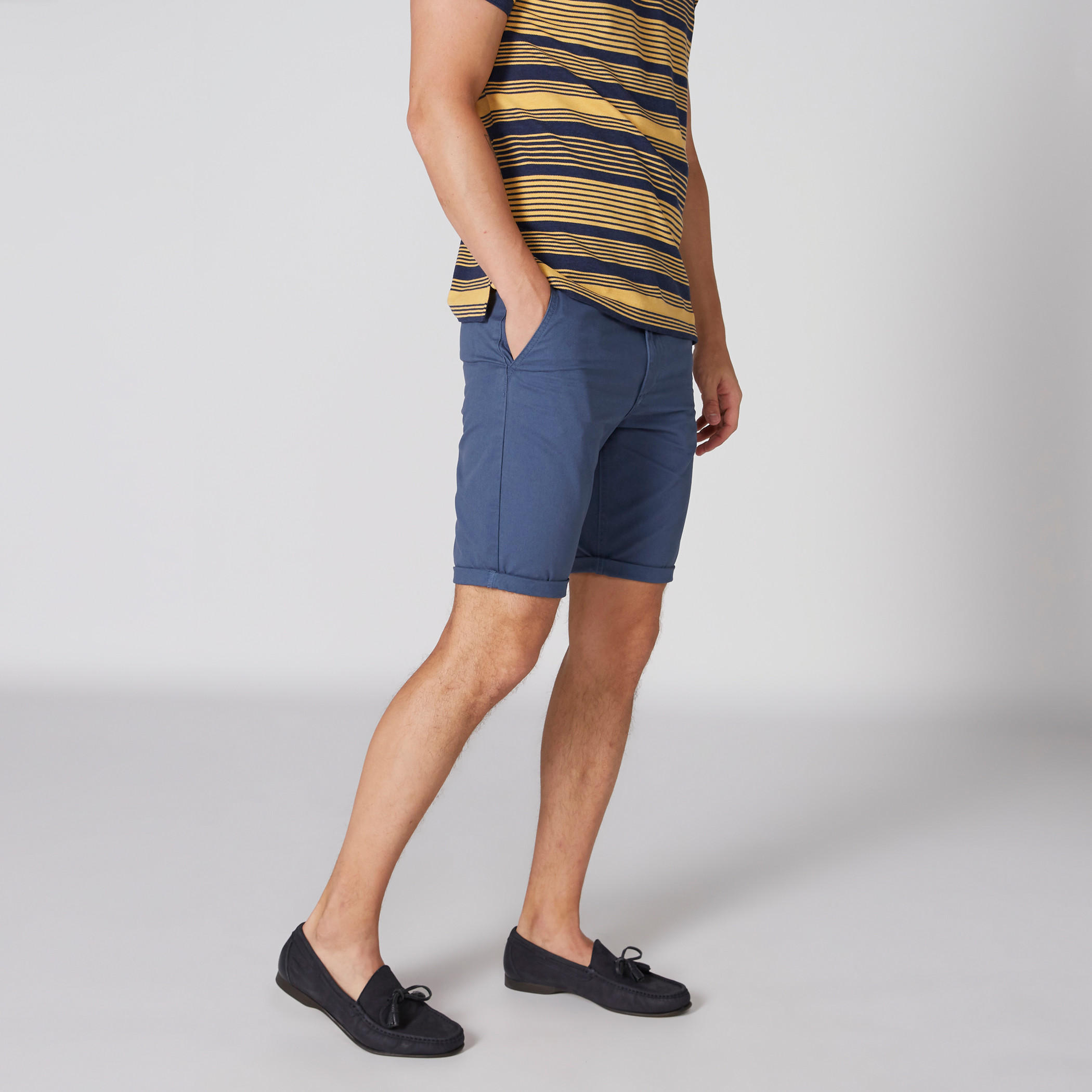 Pocket Detail Shorts with Upturned Hem-men-clothing-bottoms-shorts-image-3