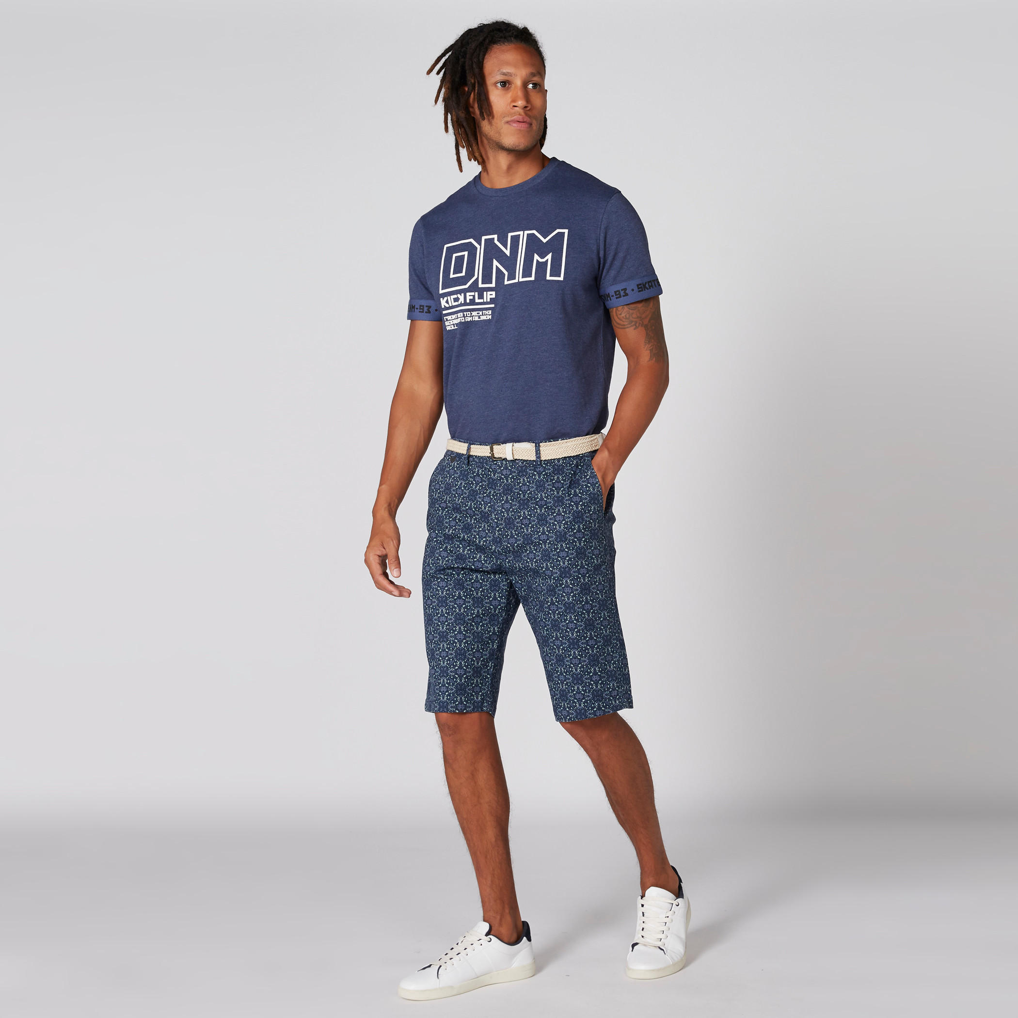 Printed Shorts with Pocket Detail-men-clothing-bottoms-shorts-image-1