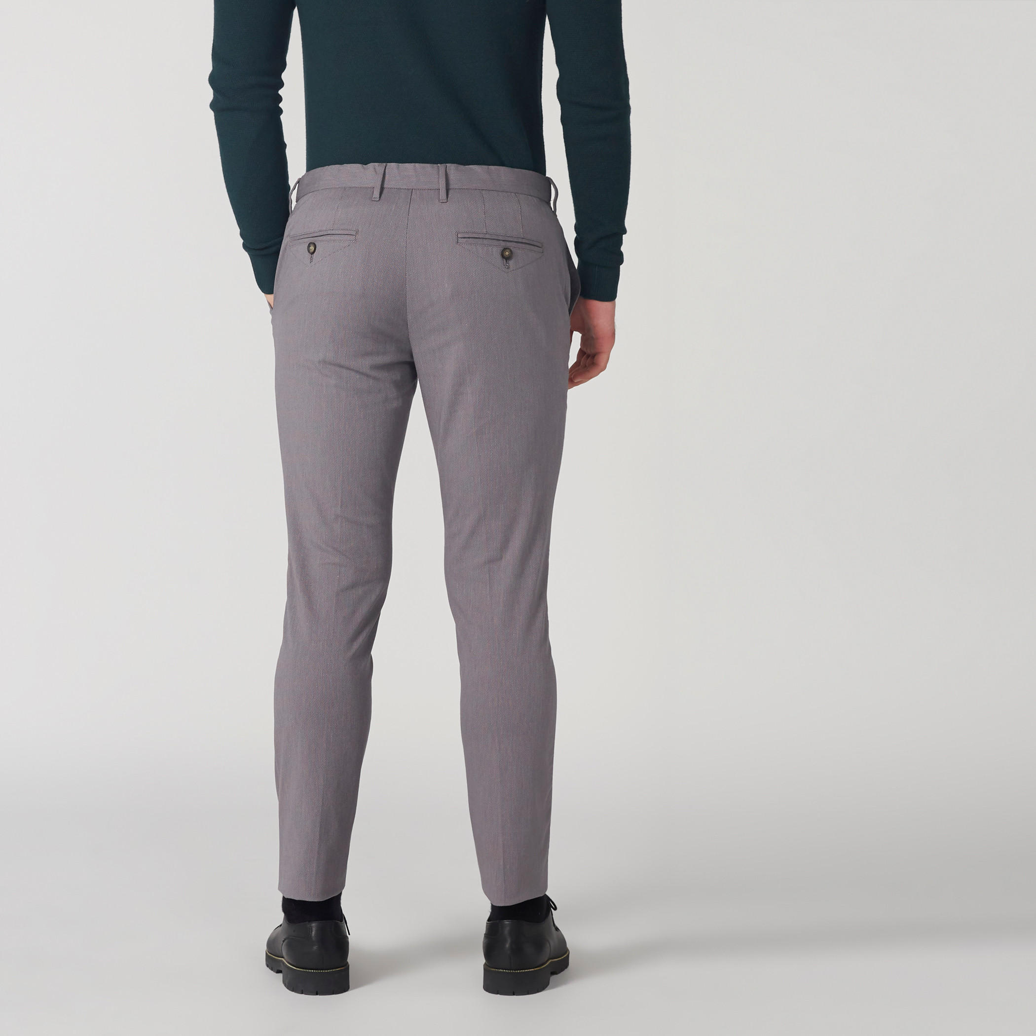 بنطال طويل بارز الملمس بزر إغلاق وجيوب-men-clothing-bottoms-trousersandchinos-trousers-image-4