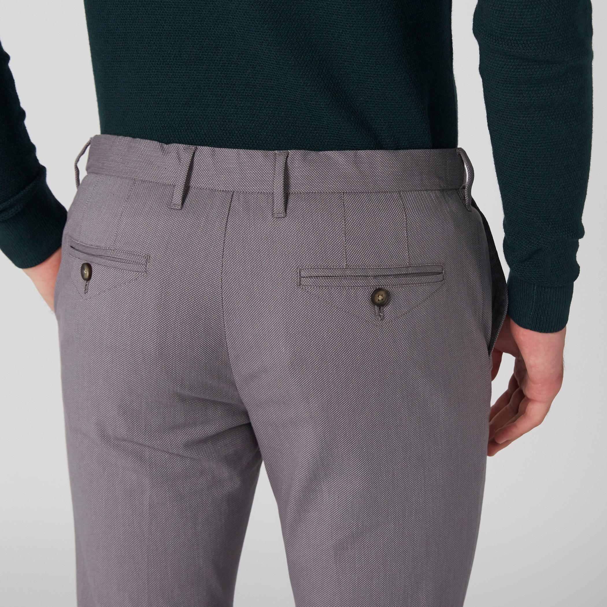 بنطال طويل بارز الملمس بزر إغلاق وجيوب-men-clothing-bottoms-trousersandchinos-trousers-image-5