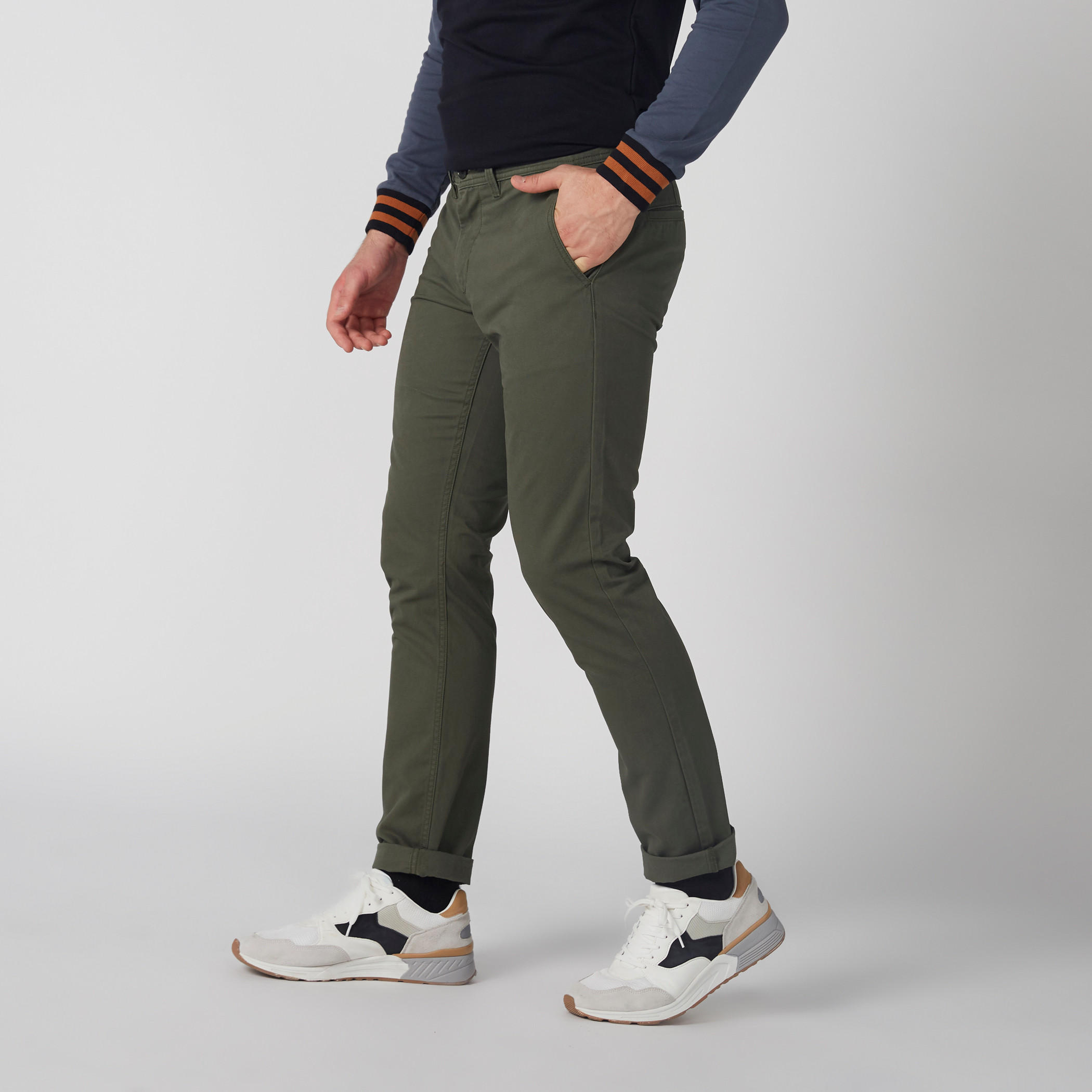 بنطال شينو طويل بزر إغلاق وجيوب-men-clothing-bottoms-trousersandchinos-trousers-image-3