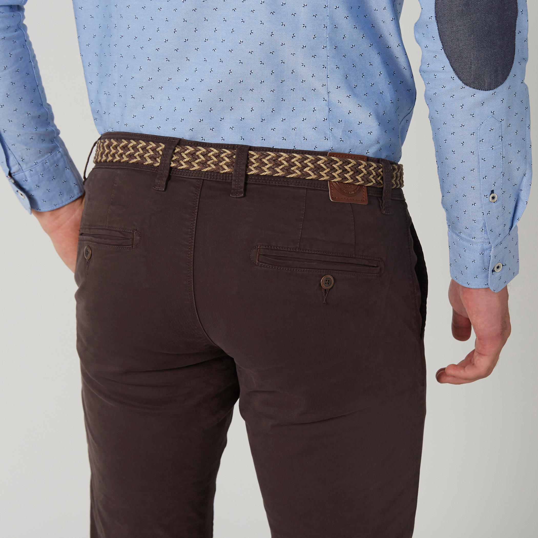 بنطال طويل بزر إغلاق وجيوب-men-clothing-bottoms-trousersandchinos-trousers-image-3