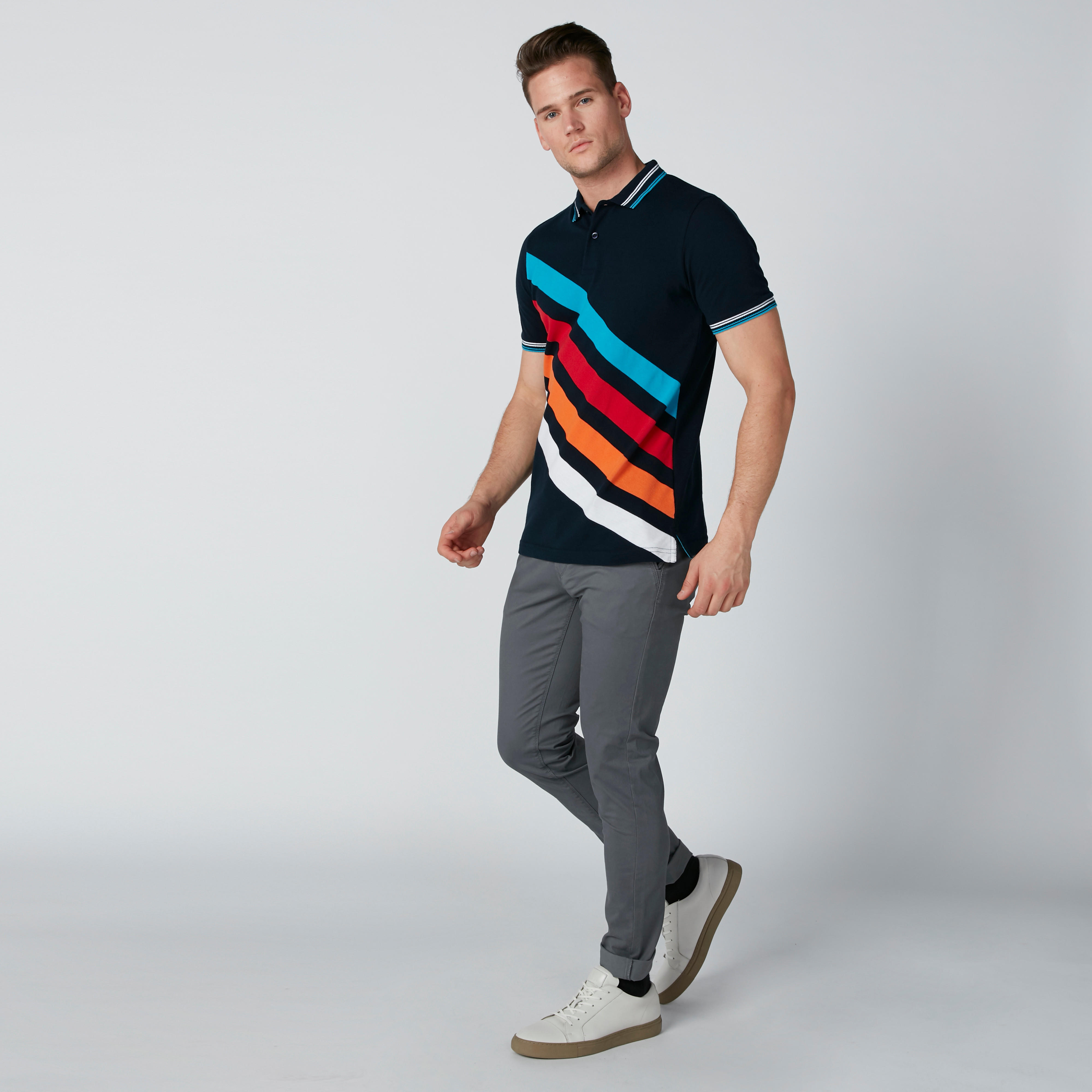بنطال شينو بقصّة عاديّة وجيوب-men-clothing-bottoms-trousersandchinos-trousers-image-2
