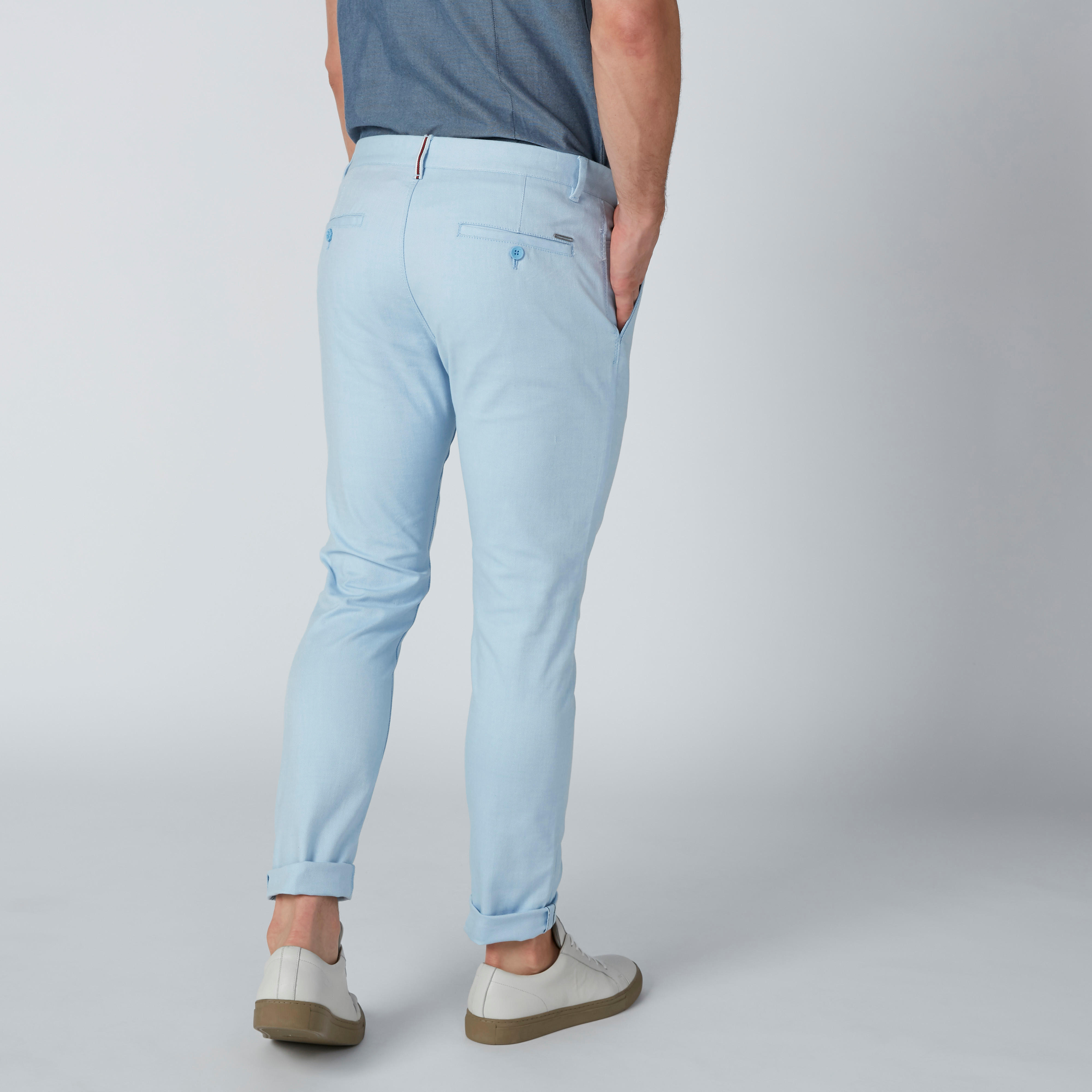 بنطال شينو سليم بخصر متوسط الارتفاع-men-clothing-bottoms-trousersandchinos-trousers-image-5