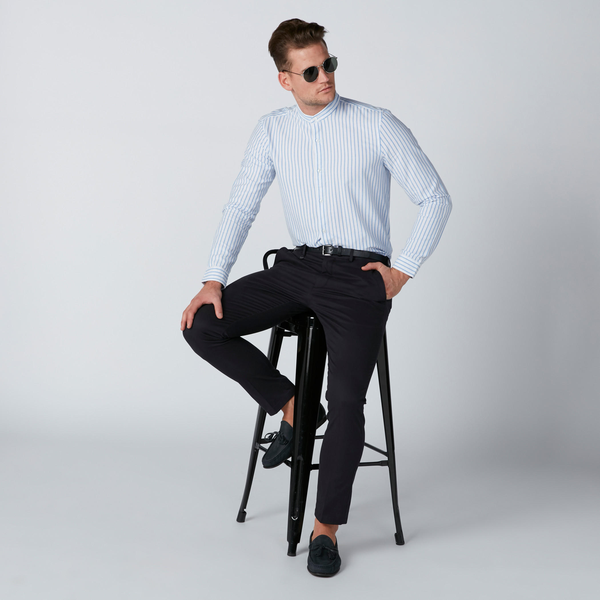 بنطال سليم وجيوب-men-clothing-bottoms-trousersandchinos-trousers-image-1